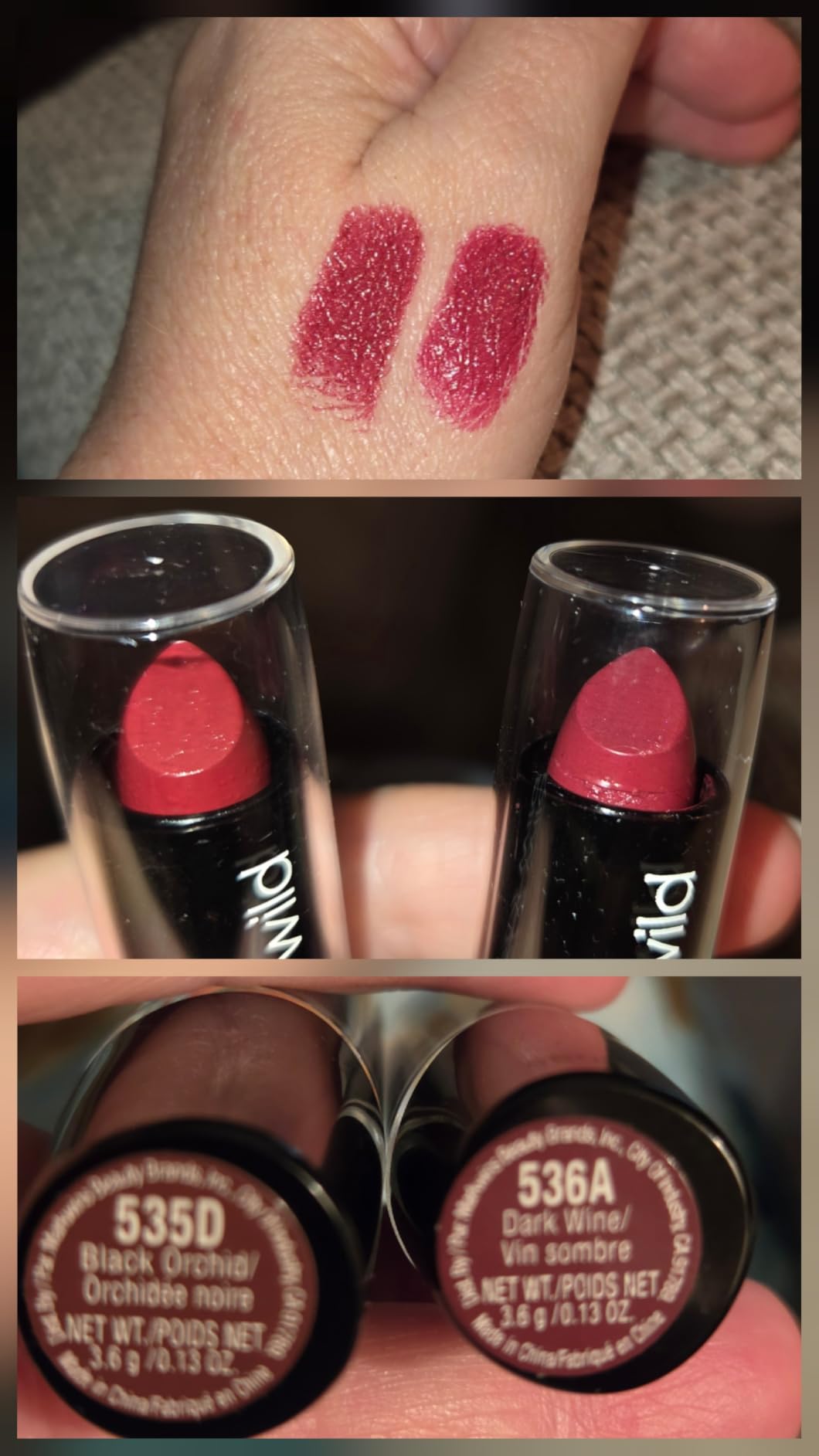 wet n wild Silk Finish Lipstick, Hydrating Rich Buildable Lip Color, Formulated with Vitamins A,E, & Macadamia for Ultimate Hydration, Cruelty-Free & Vegan - Blind Date customer photo 2