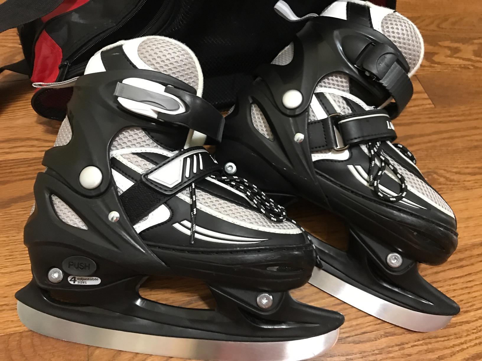 Lake Placid Summit Adjustable Youth Ice Skates customer photo 2