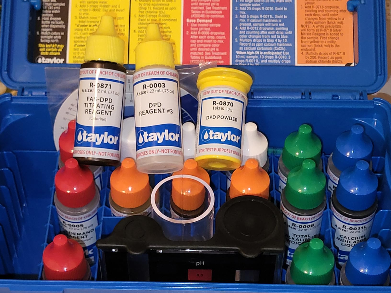 Taylor Technologies K-2006-SALT FAS-DPD, 9-in-1 Saltwater Pool Test Kit customer photo 1