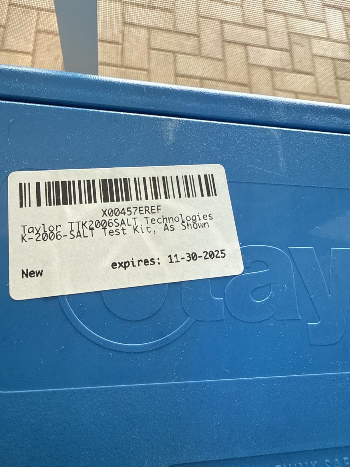 Taylor Technologies K-2006-SALT FAS-DPD, 9-in-1 Saltwater Pool Test Kit customer photo 2