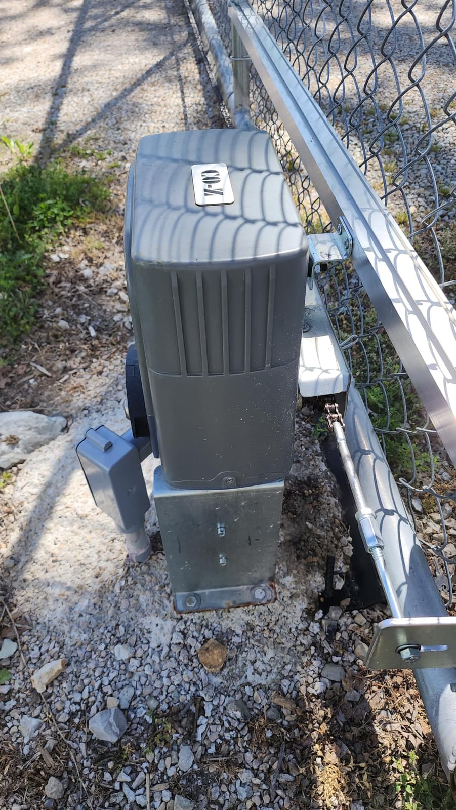 CO-Z Automatic Sliding Gate Opener 1400 lb 40 ft Gates 110V Chain Drive customer photo 1