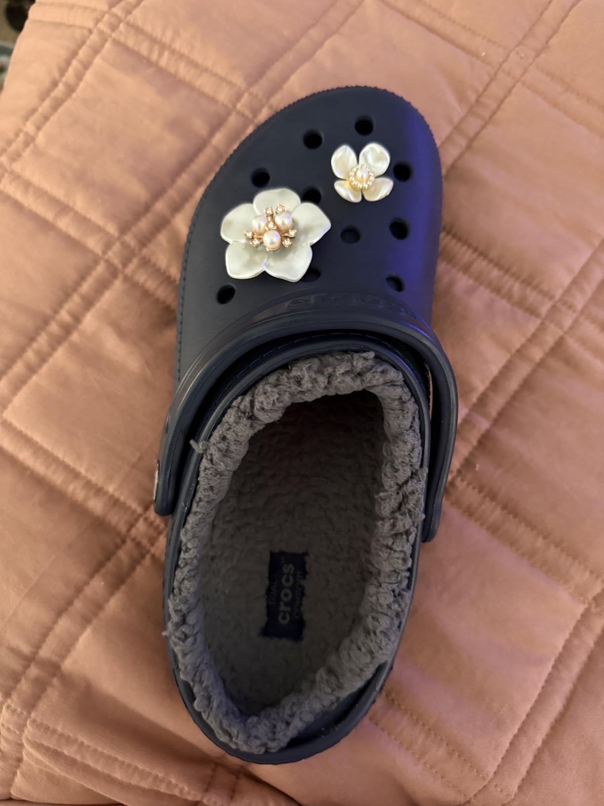 Crocs Unisex-Adult Classic Lined Clog customer photo 2