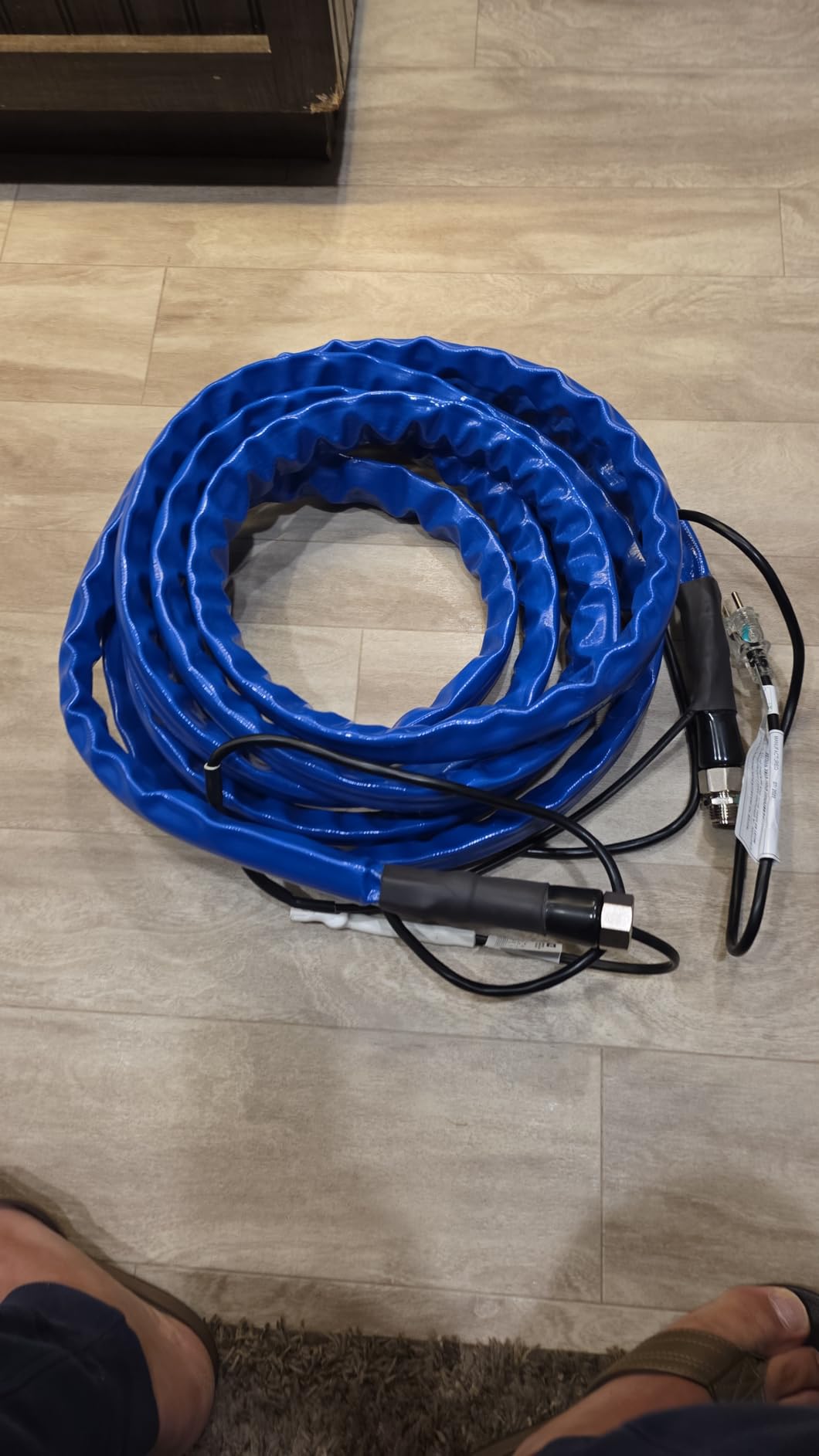 Camco 25-Ft Heated Water Hose for RV - Freeze Protection to -20°F -USA Made customer photo 1