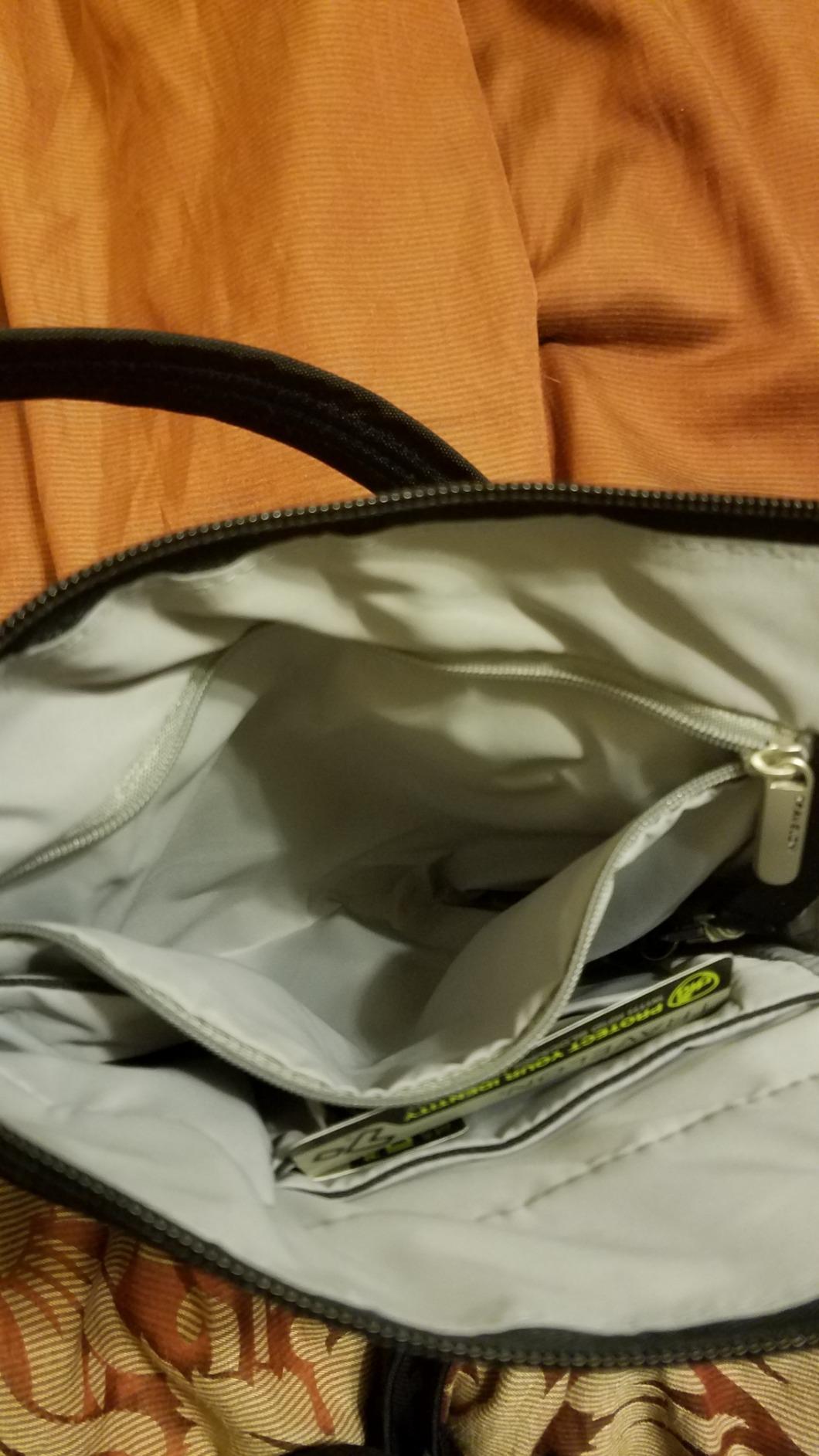 Travelon Anti-theft Classic Slim Double Zip Crossbody customer photo 2
