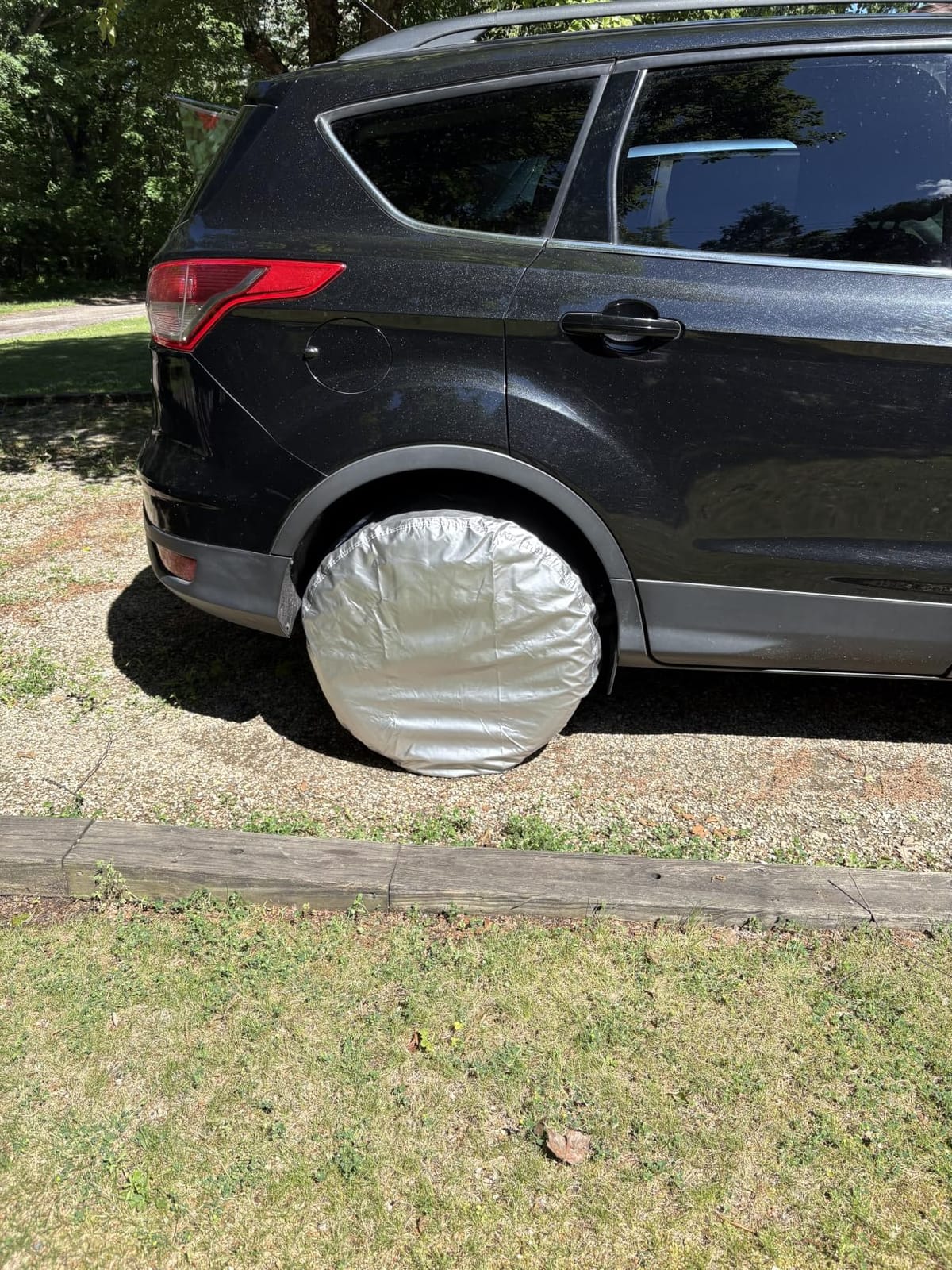 Explore Land Tire Covers 4 Pack Fit Tire Diameters 26-28.75 inch, Charcoal customer photo 1