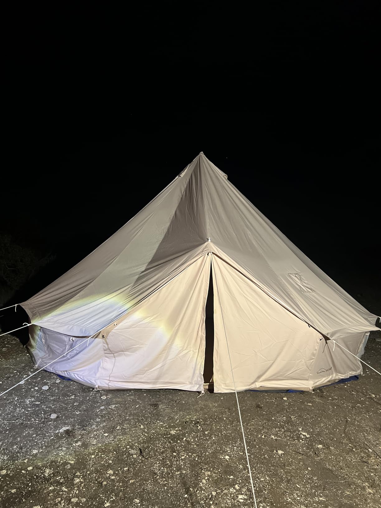 DANCHEL OUTDOOR B5PRO Canvas Bell Tent with Stove Jack 13ft/16.4ft/20ft customer photo 2