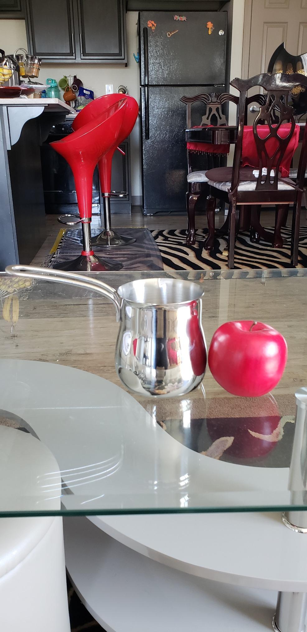 Cuisinox Stainless Steel Turkish Cezve Coffee Pot, 24 oz. customer photo 1