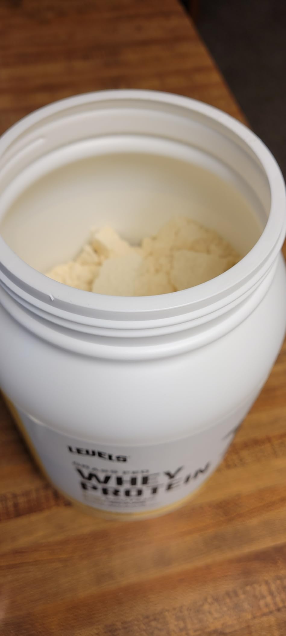 Levels Whey Protein Powder, No Artificial Ingredients, Vanilla Bean, 5LB customer photo 1