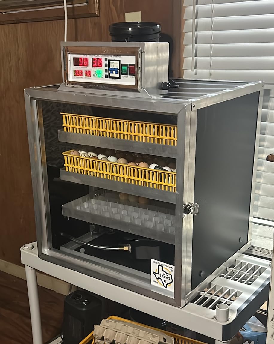 PRO264 USA Made Cabinet Incubator & Hatcher Egg Chicken Quail Turkey Duck Peafowl Bird Goose Emu Rhea Ostrich customer photo 2