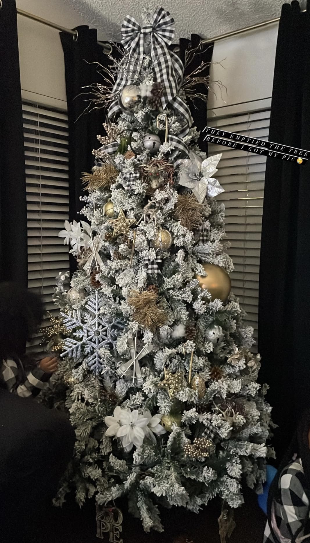 Best Choice Unlit Flocked Pine customer photo 2
