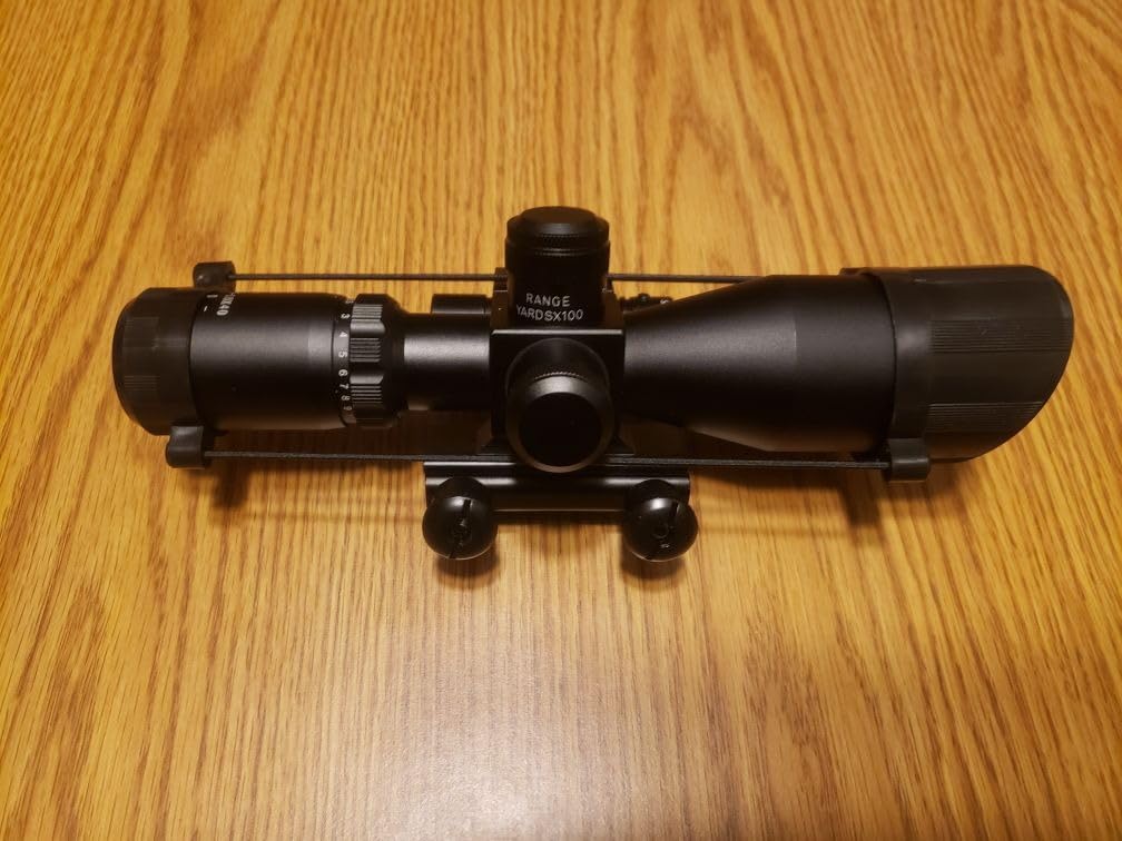 MidTen 2.5-10x40 Red Green Illuminated Mil-dot Scope with Red/Green Laser Combo - Green Lens Color & Mounts customer photo 2