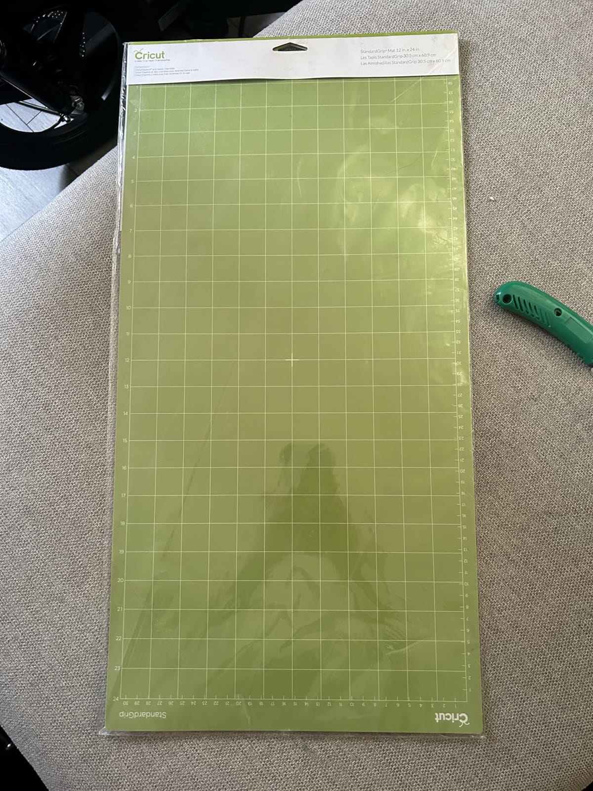 Cricut StandardGrip Adhesive Cutting Mat (12in x12in) - 3 Pack, Green customer photo 2