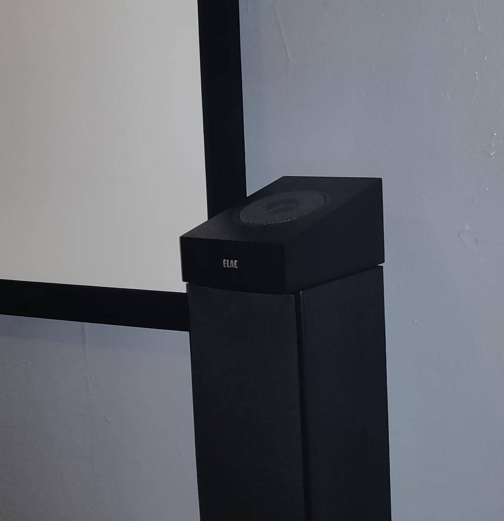 ELAC Debut 2.0 A4.2 Dolby Atmos Module Speakers, Black (Pair) - Concentric Driver with 0.5” Polymer Tweeter & 4” Aramid Fiber Woofer customer photo 1