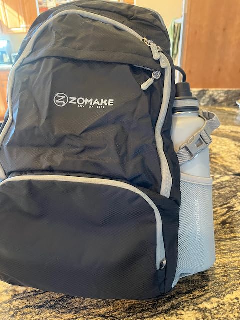 ZOMAKE Lightweight Packable Backpack 30L, Foldable Travel Hiking Daypack customer photo 2