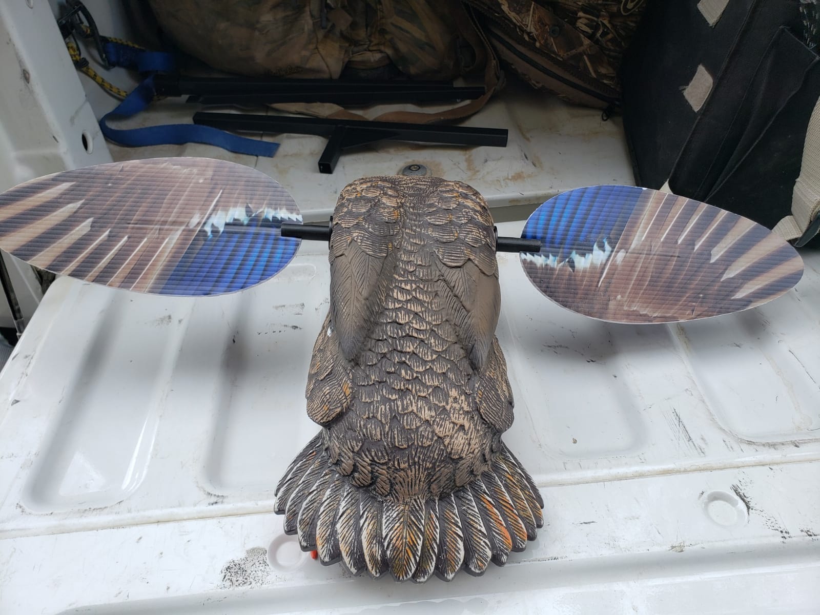 MOJO Elite Series Mini Mallard Spinning Wing Flexible Duck Decoy for Duck Hunting with Smoother, Quieter, Faster, and More User-Friendly Decoy, Includes A Solid Component Housing customer photo 1