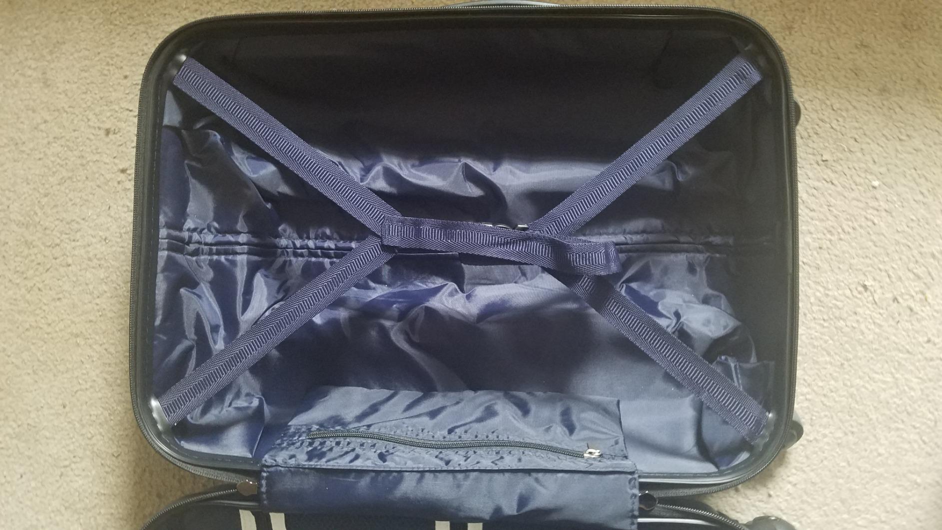 Coolife Carry On Luggage Hardside Suitcase with Spinner Wheels, 20in customer photo 2