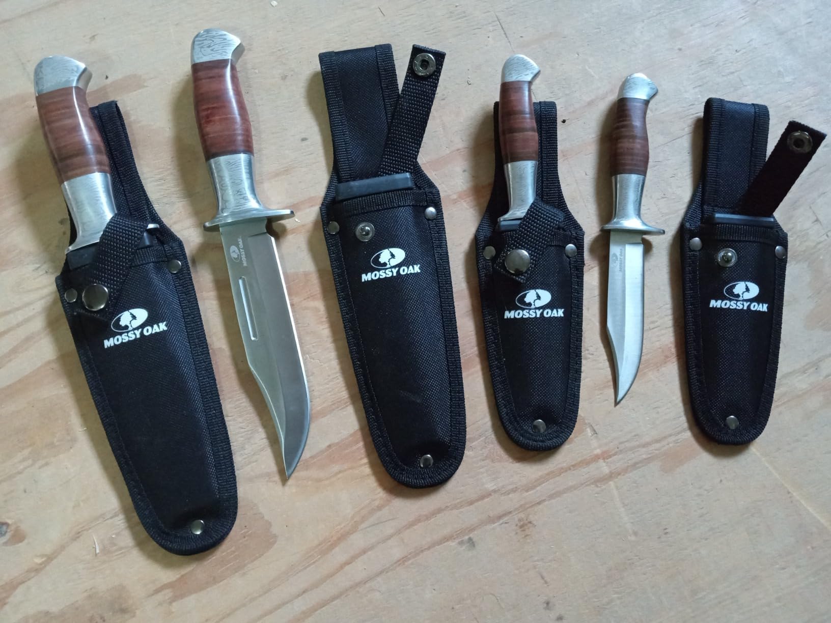 Mossy Oak 2-piece Fixed Blade Bowie Knife Set customer photo 2