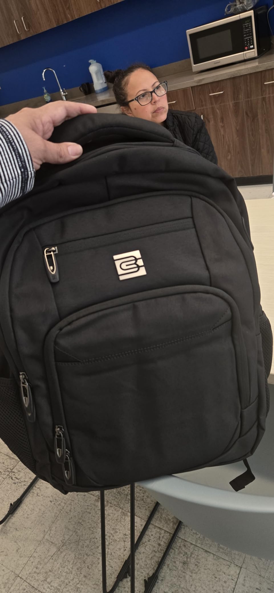 Volher Laptop Backpack,Business Travel Anti Theft Slim College Backpack customer photo 1