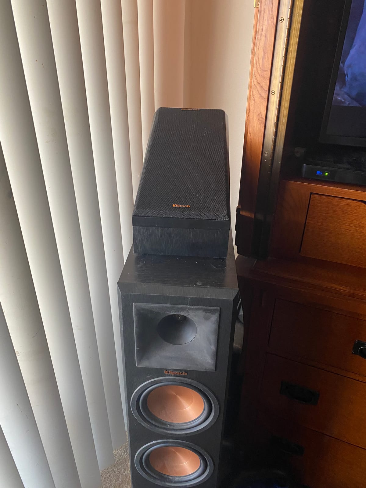 Klipsch RP-500SA Reference Premiere Dolby Atmos Surround Sound Speakers - Pair (Ebony) customer photo 1