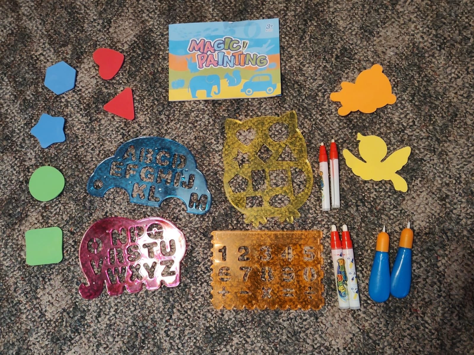 Water Doodle Mat - Kids Color Painting Toy, Gift Set for Toddlers 2-7 customer photo 2