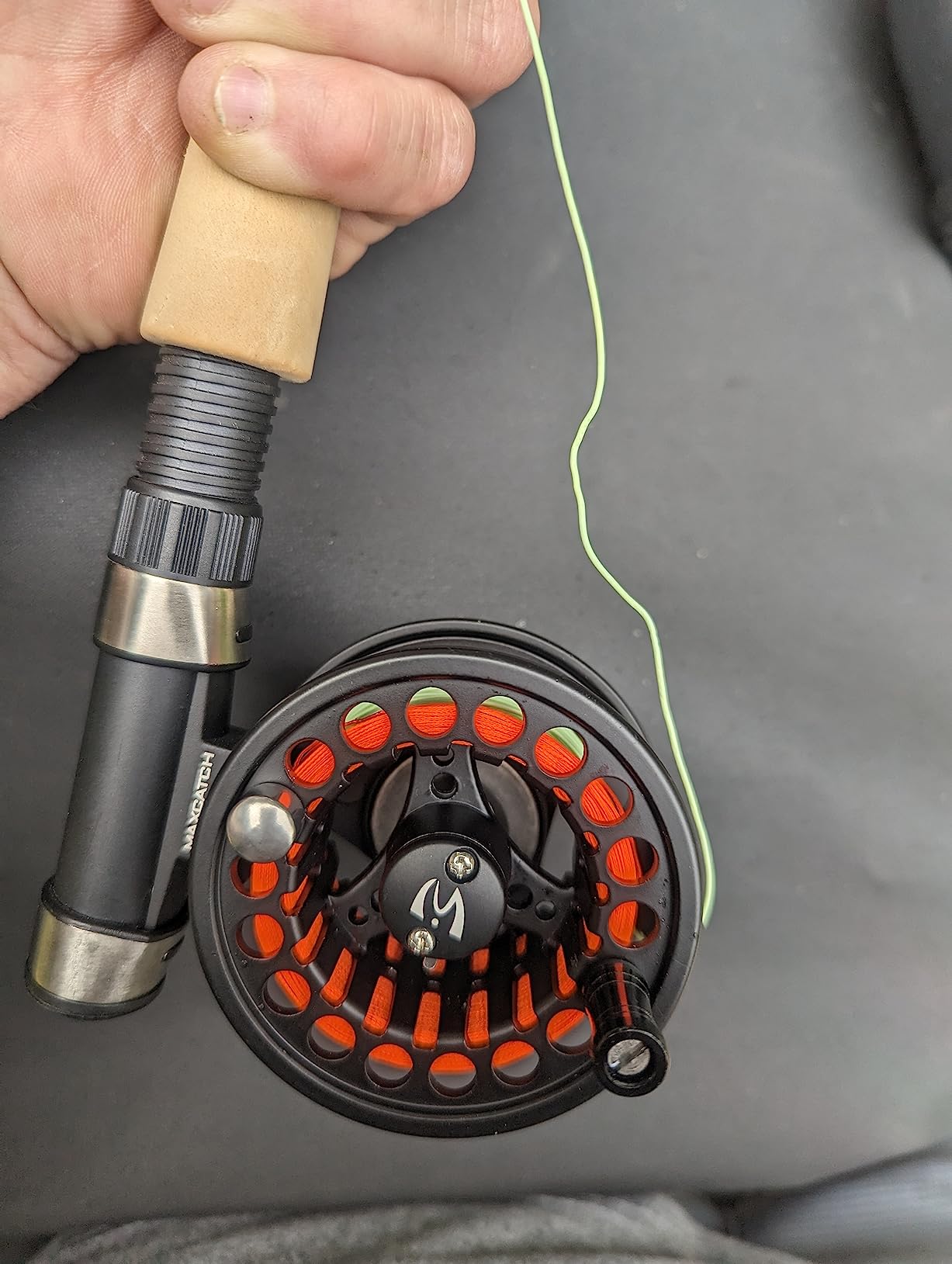 M MAXIMUMCATCH Maxcatch ECO Large Arbor Fly Fishing Reel (3/4wt 5/6wt 7/8wt) and Pre-Loaded Fly Reel with Line Combo customer photo 2