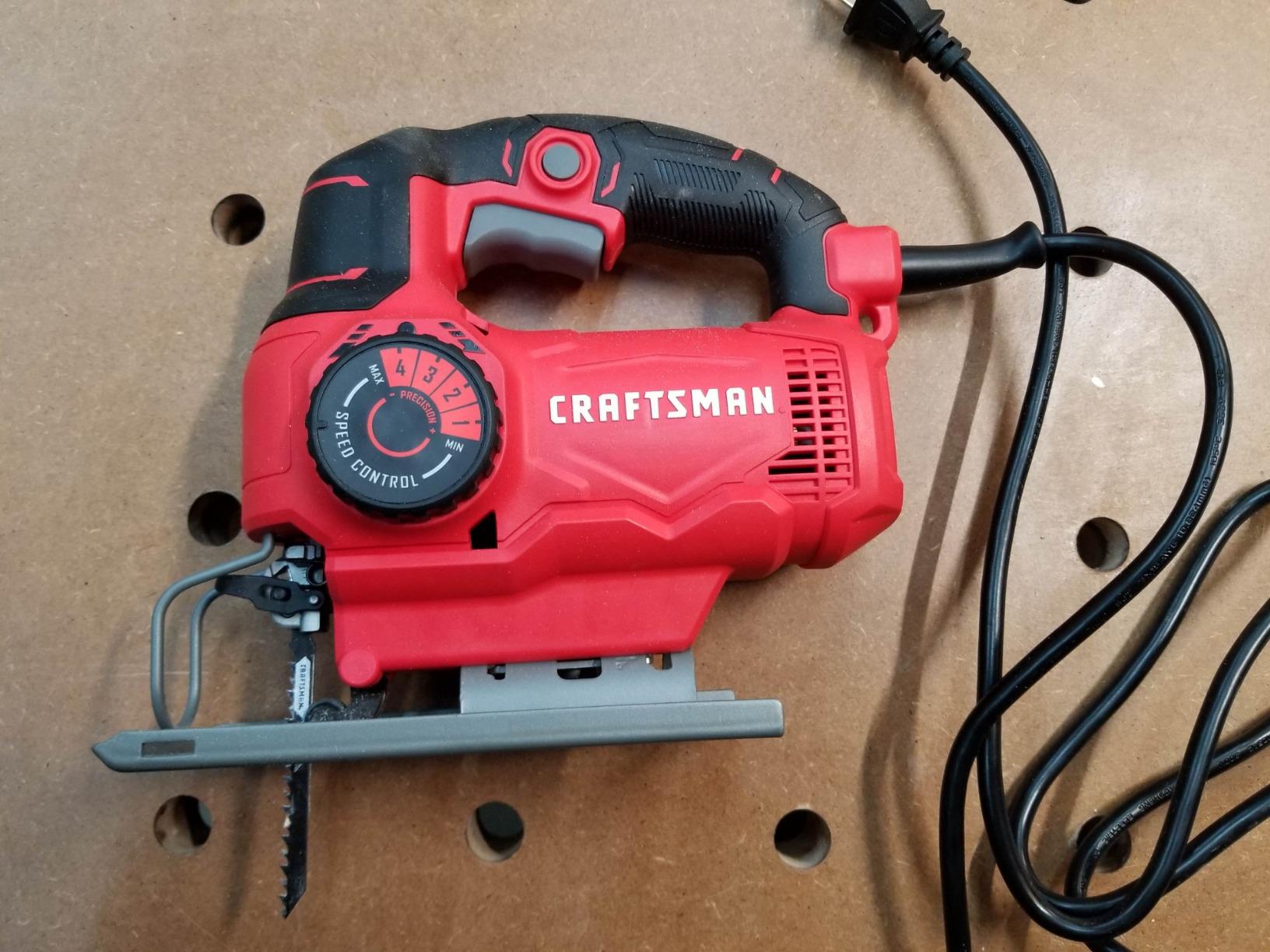 CRAFTSMAN Jig Saw, 4 Orbital Settings, Up to 3,000 SPM, 5 Amp, Corded (CMES610) customer photo 1