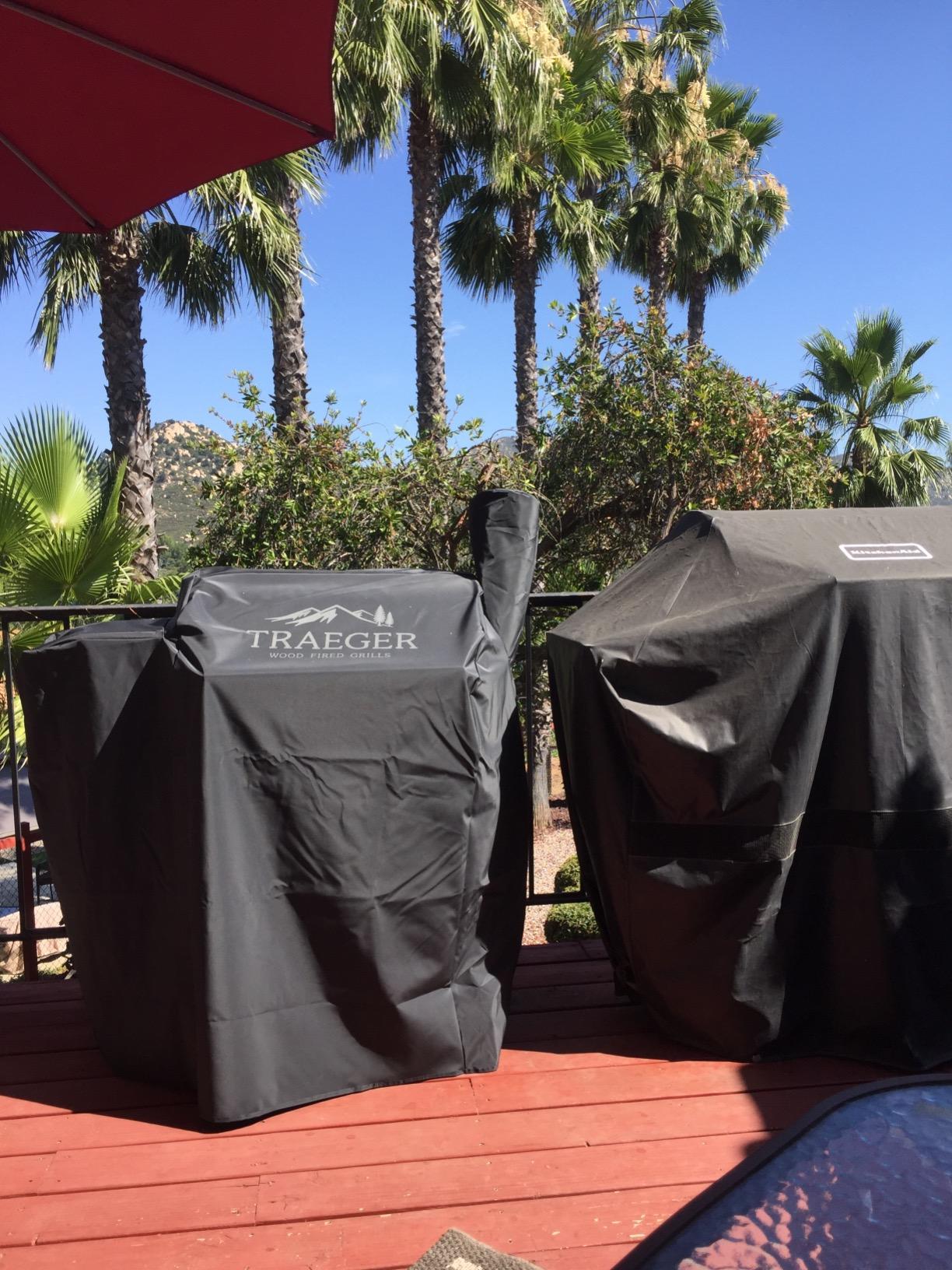 Traeger Grills BAC503 Full-Length Grill Cover Grill Accessory - Pro 575/ Pro 22, Black customer photo 2