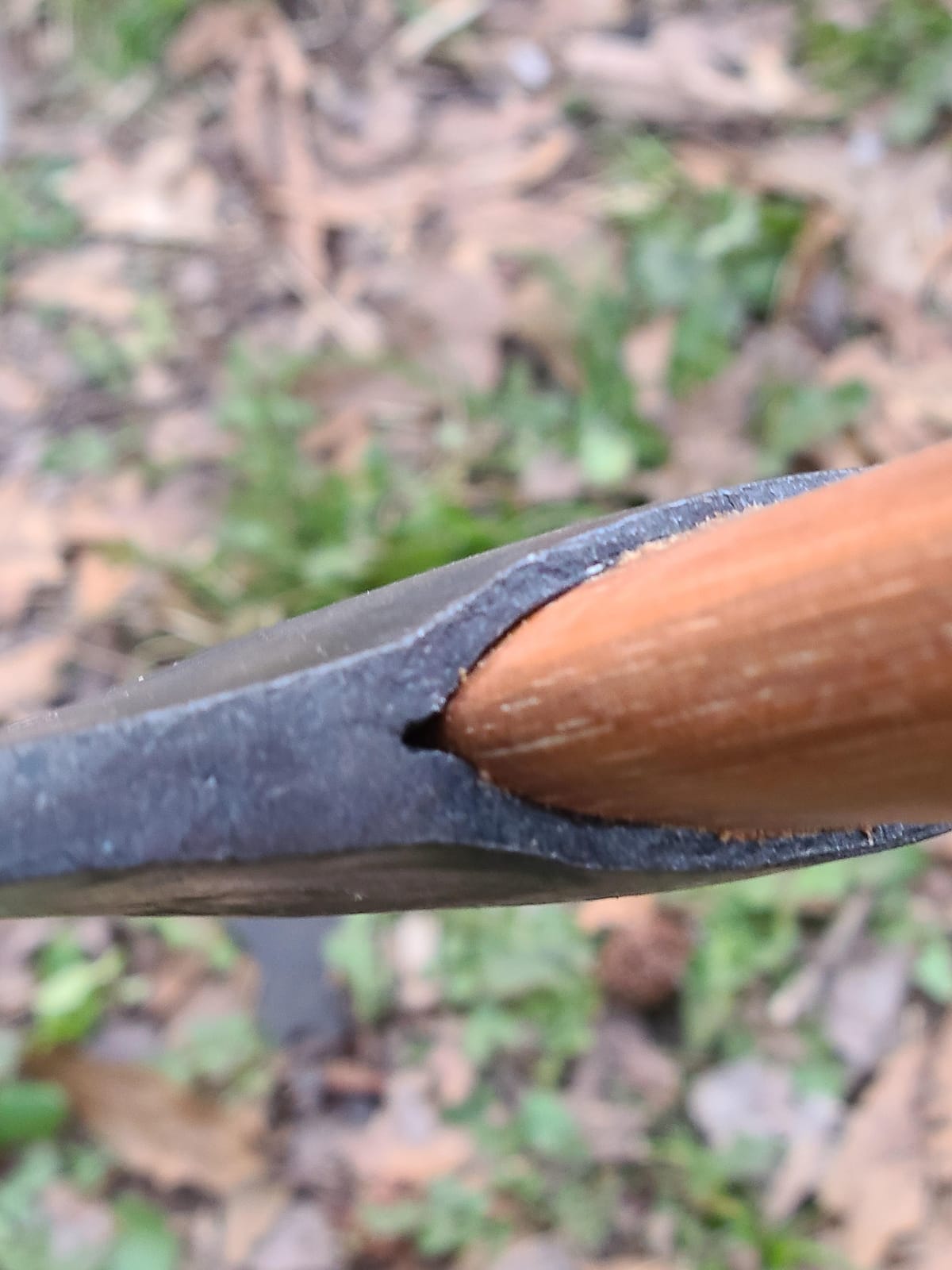 Husqvarna Hatchet, Small Axe with Leather Sheath and Hickory Handle, Ideal Small Hatchet Axe for Camping Gear and Gardening Tools customer photo 1