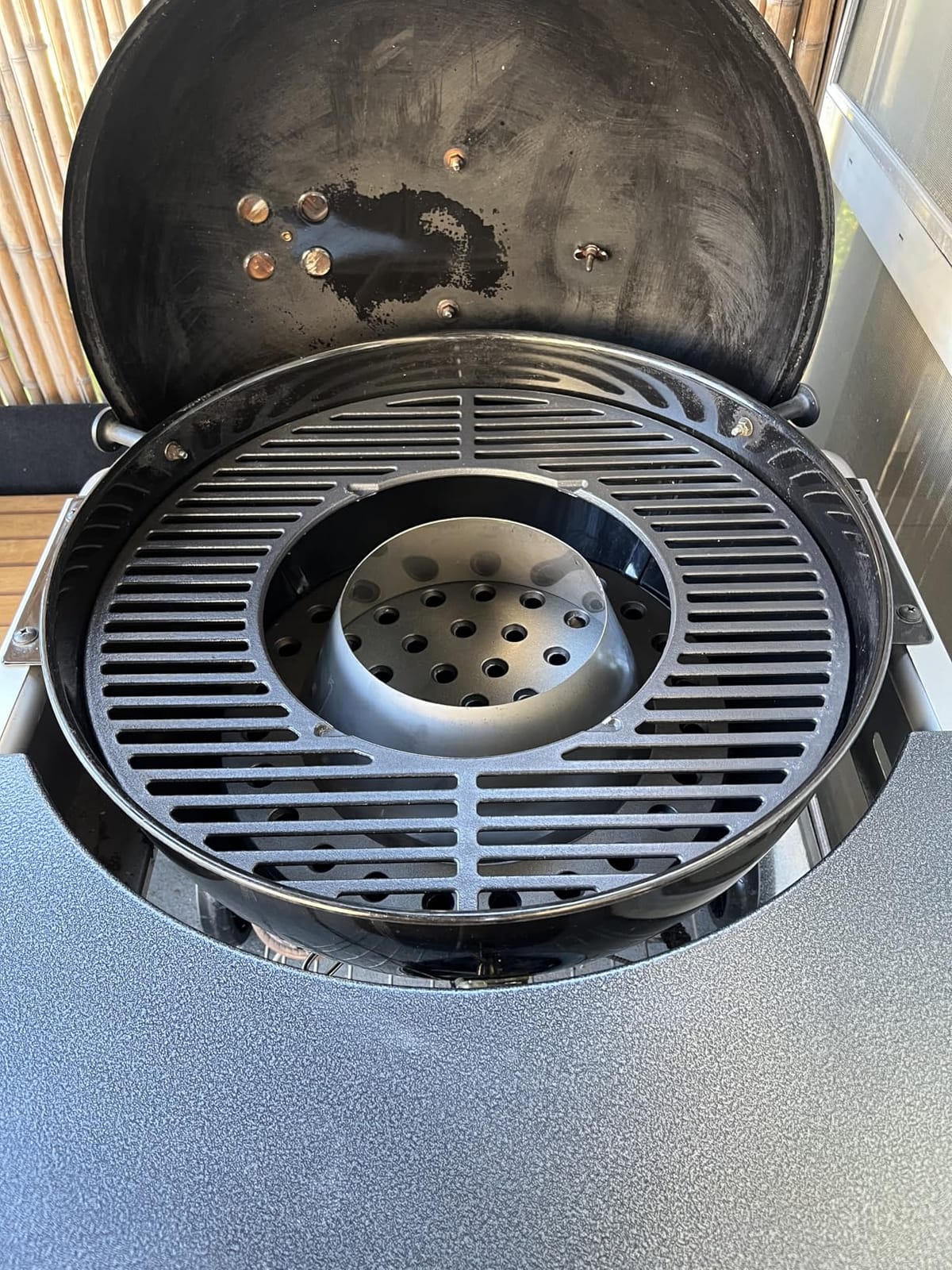 Dracarys 10.5 inch Cast Iron Charcoal Grate,BBQ High Heat Charcoal Plate Fit for Kamado Joe Classic Weber smokey joe Fire Grate Pit Boss Grill Parts Charcoal Grate Replacement Parts-10.5 inch customer photo 2