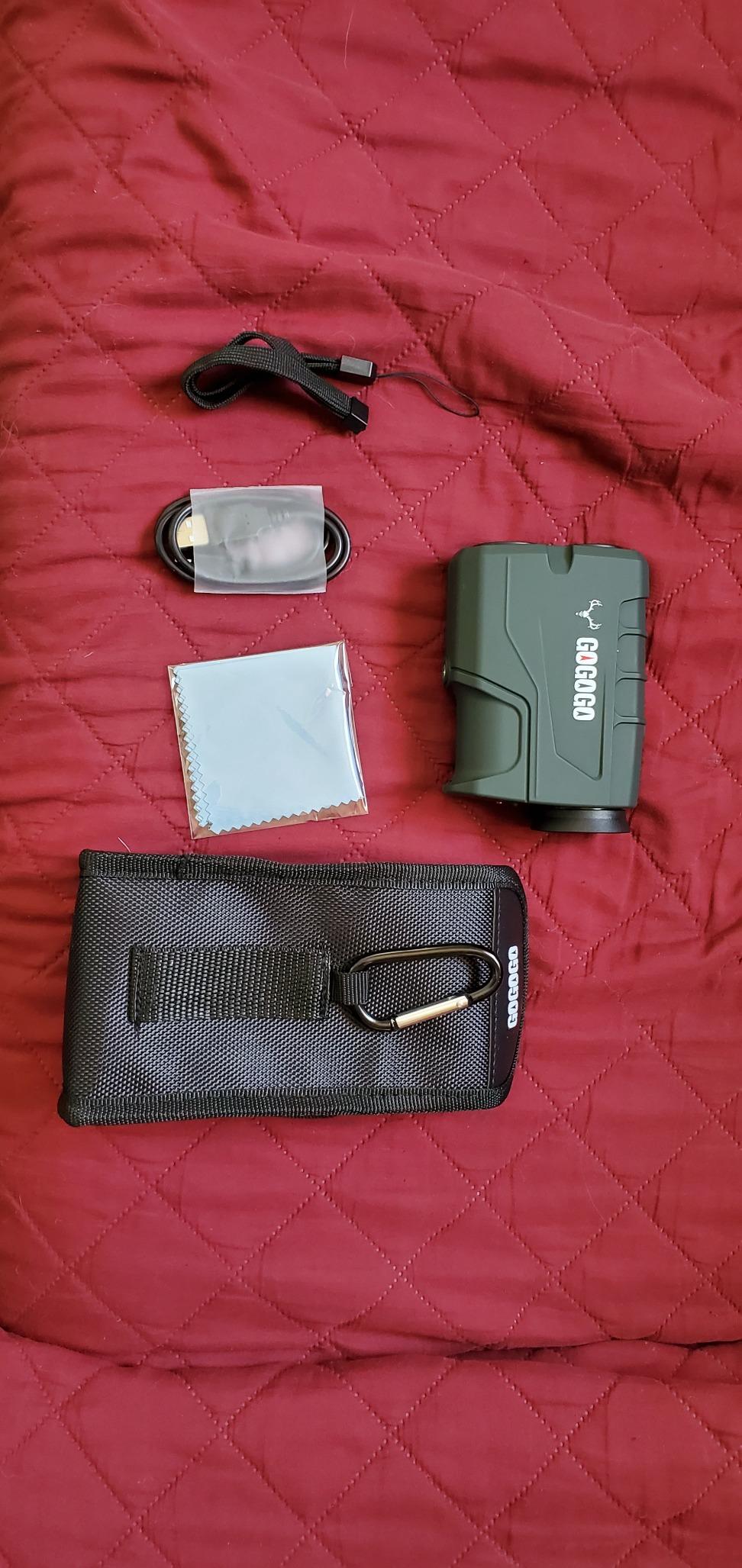 Gogogo Sport Vpro Green Hunting Rangefinder -1200 Yards customer photo 2