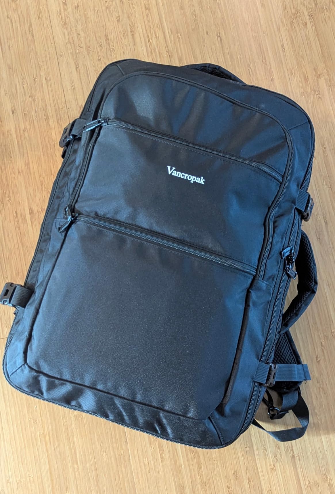 Vancropak Carry On Backpack 40L Expandable Travel Backpack Luggage Suitcase customer photo 1