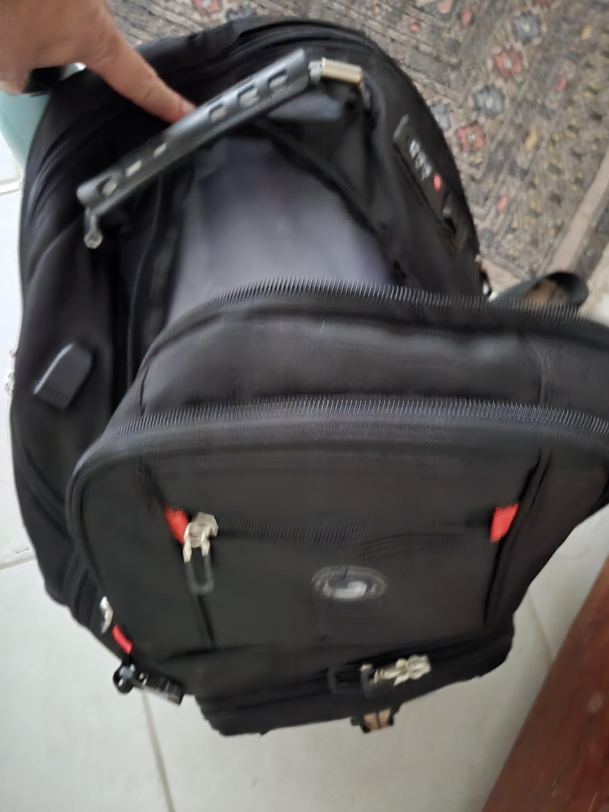 SHRRADOO Extra Large Travel Laptop Backpack for Men, Work College Backpacks customer photo 2
