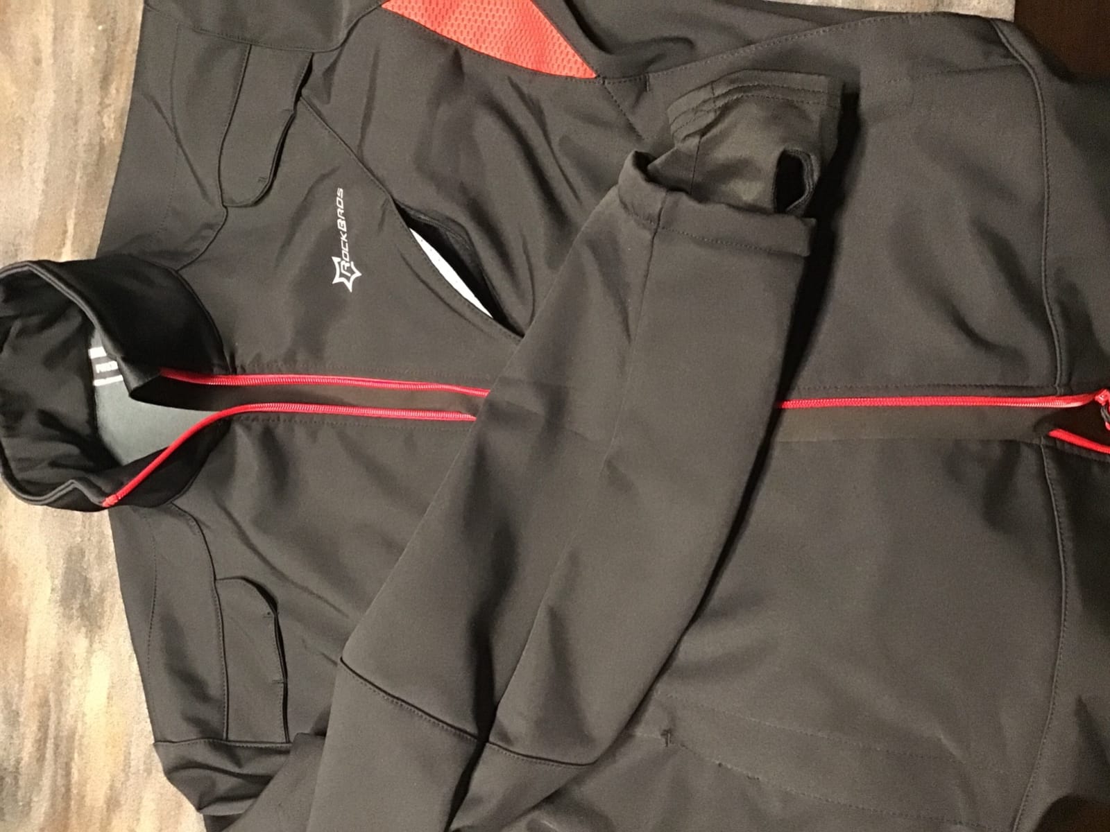 ROCKBROS Men's Winter Cycling Jacket, Relaxed Fit Model Thermal Bike Jacket customer photo 2