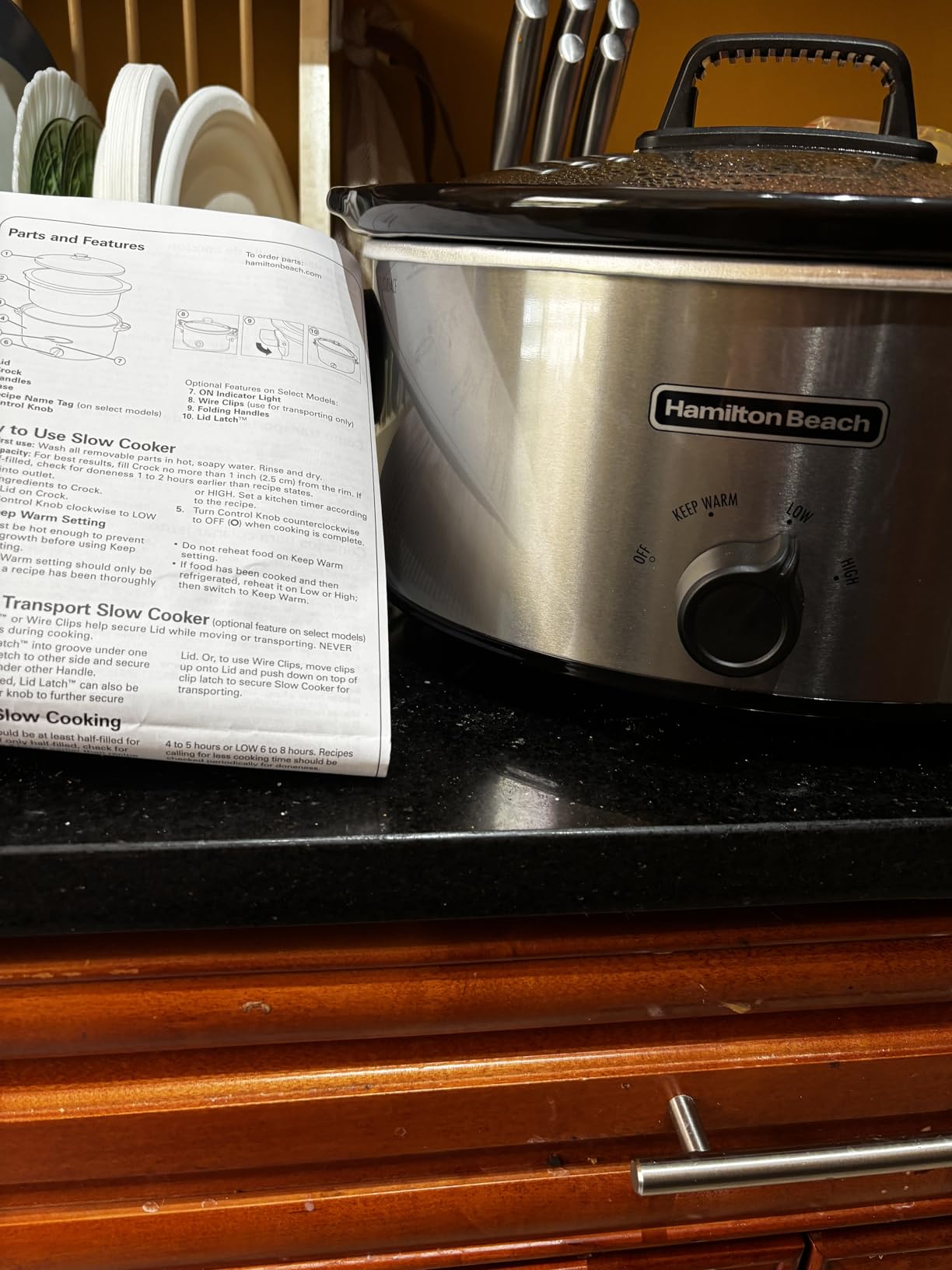 Hamilton Beach 6 Quart Slow Cooker With 3 Cooking Settings customer photo 1