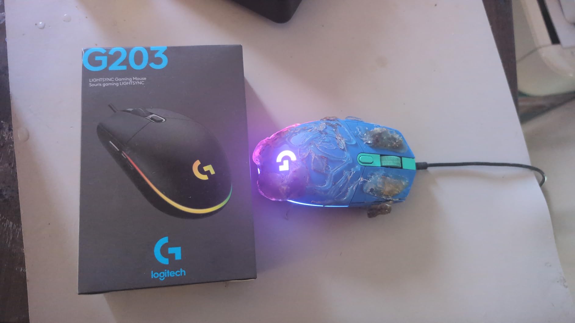 Logitech G203 Wired Gaming Mouse - Black customer photo 2