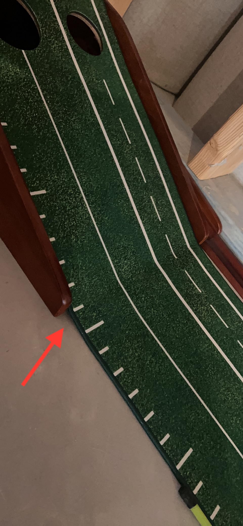 Perfect Practice Standard 9' Putting Mat - Indoor Putting Green customer photo 2