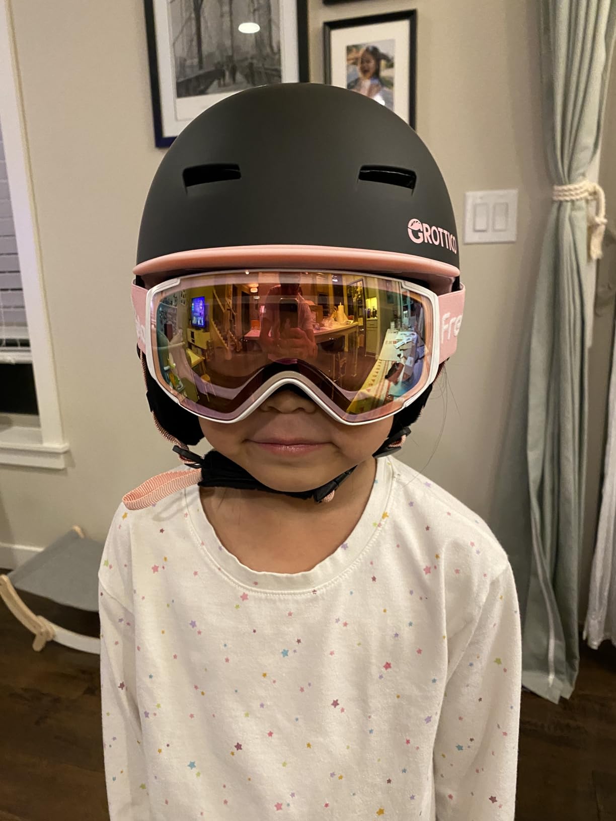 Ski Helmet for Men, Women, Youth & Kids, Snowboard Helmet with ASTM Certified Safety, 3 Sizes Options customer photo 1