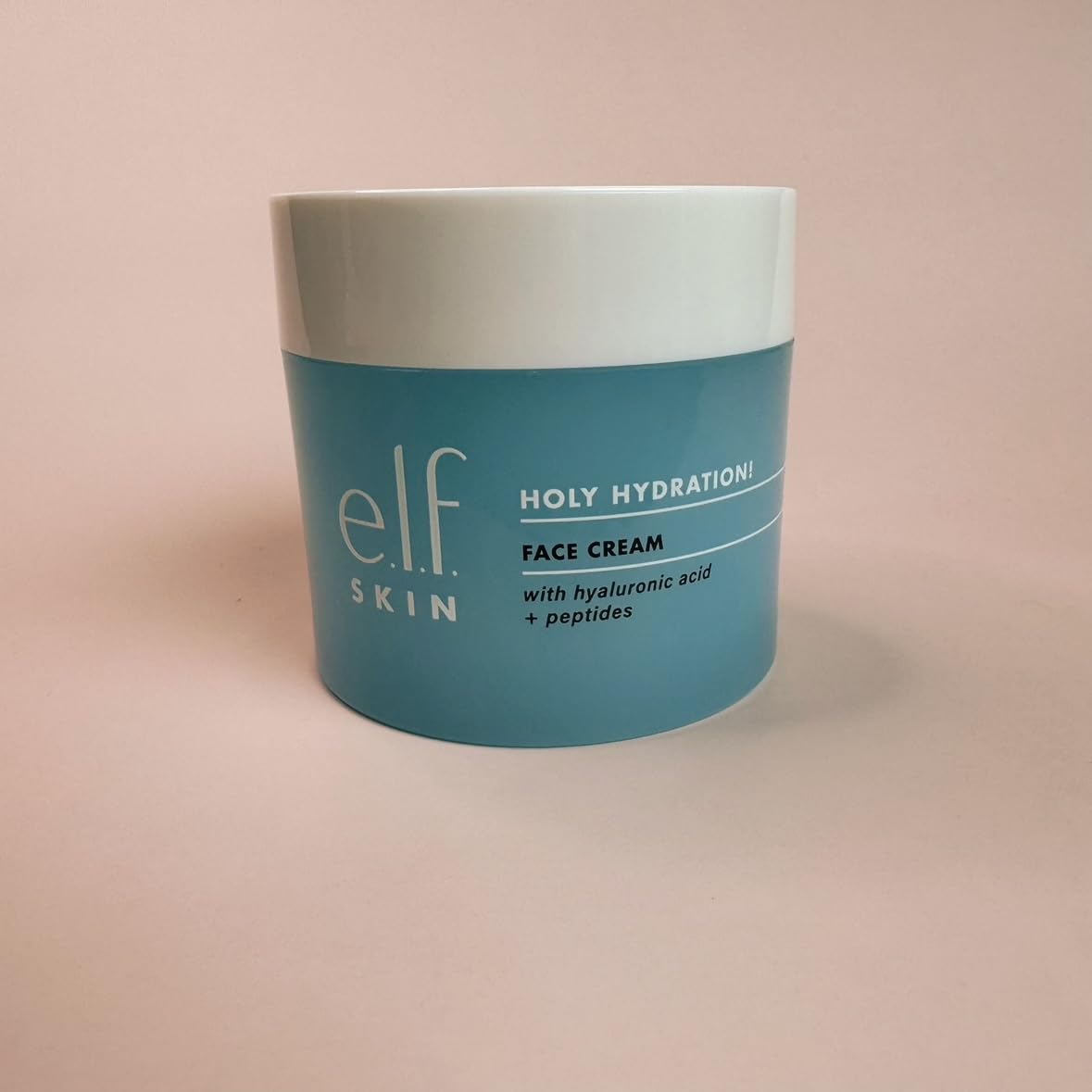e.l.f. SKIN Holy Hydration! Face Cream with Hyaluronic Acid, Niacinamide & Peptides, Nourishing & Plumping Moisturizer, Vegan & Cruelty-Free customer photo 1