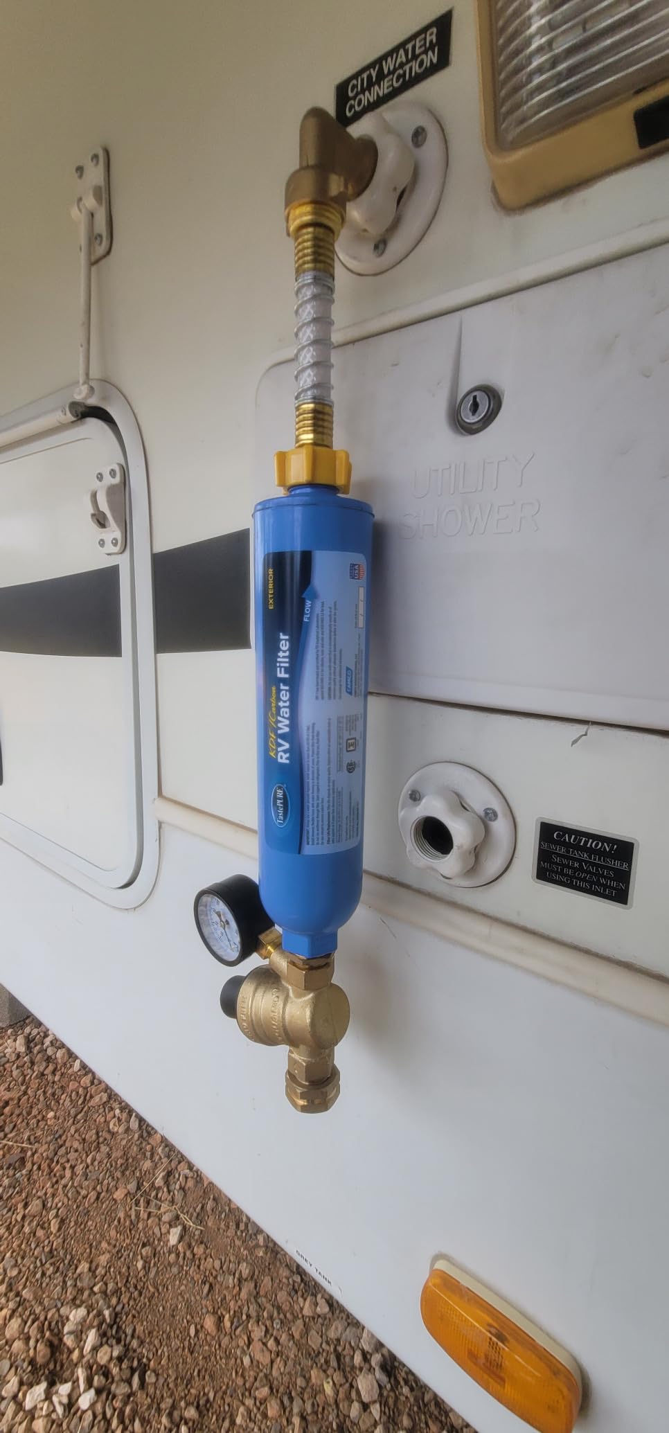 RVGUARD RV Water Pressure Regulator Valve, CSA Approved, Lead-Free Brass customer photo 1