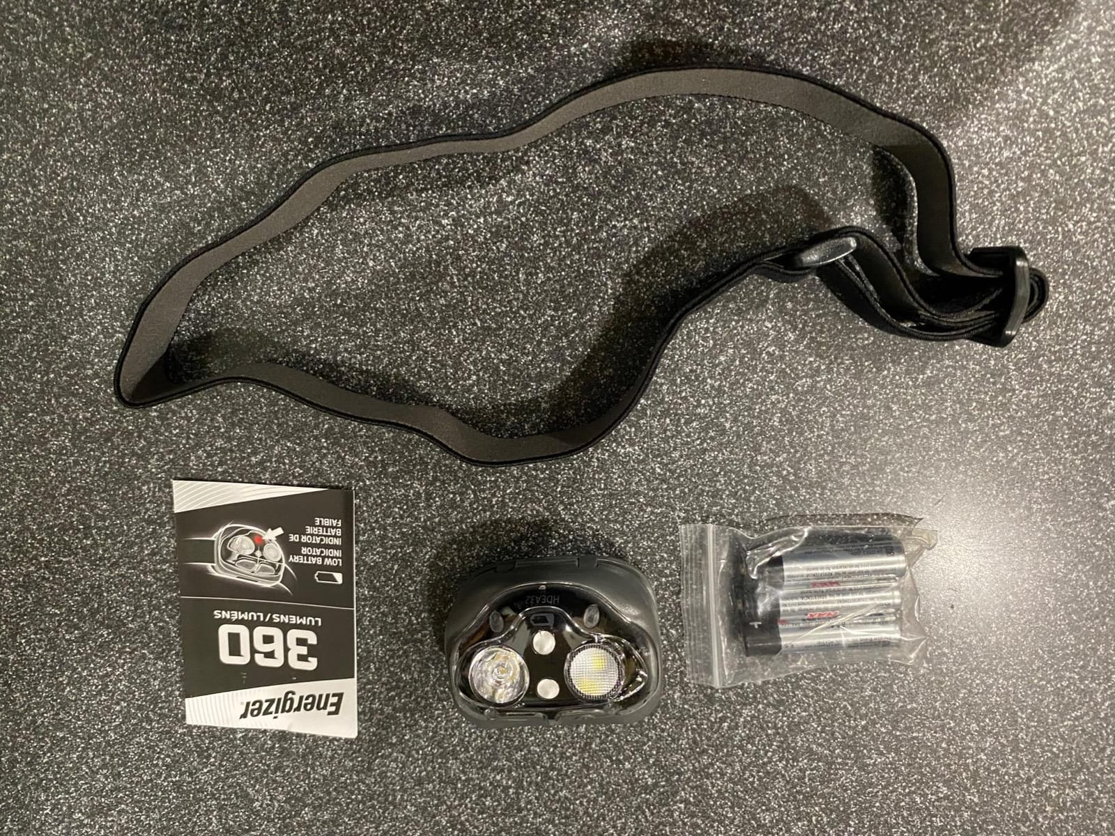 Energizer PRO-360 LED Headlamp, IPX4 Water Resistant Headlamps, High-Performance Head Light for Outdoors, Camping, Running, Storm, Survival LED Light for Emergencies (Batteries Included) customer photo 2