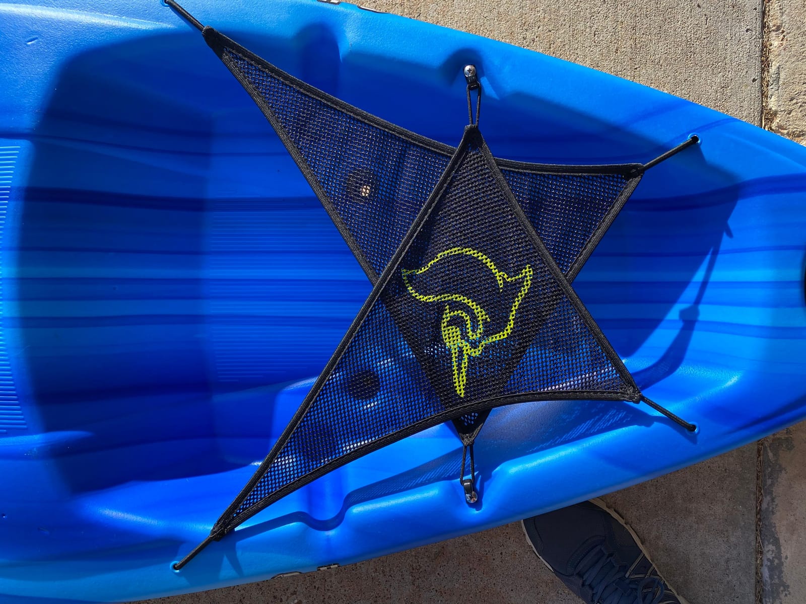 Pelican Argo 100X - Recreational Sit in Kayak - Lightweight Patented Ram-Xâ„¢ Material - Ergoformâ„¢ Seating System - 10 ft customer photo 1