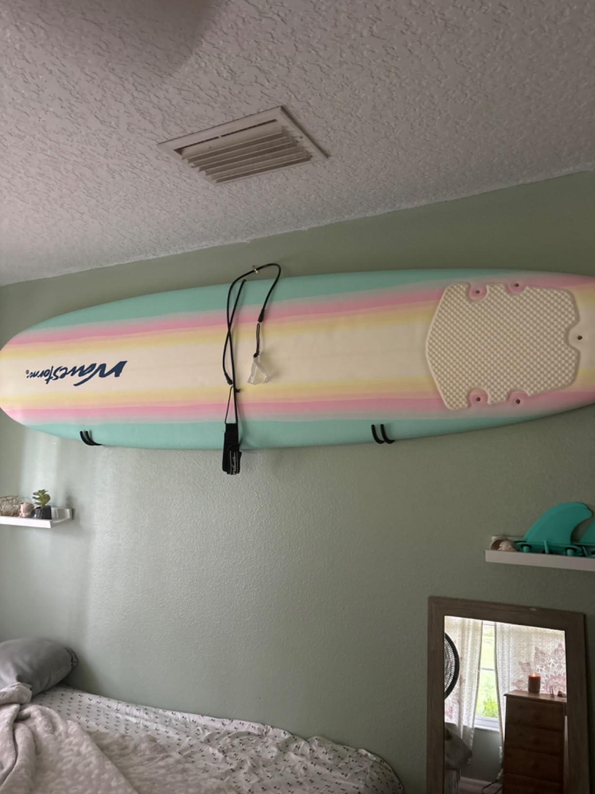 Wavestorm - Classic Soft Top Foam 8ft Surfboard customer photo 1