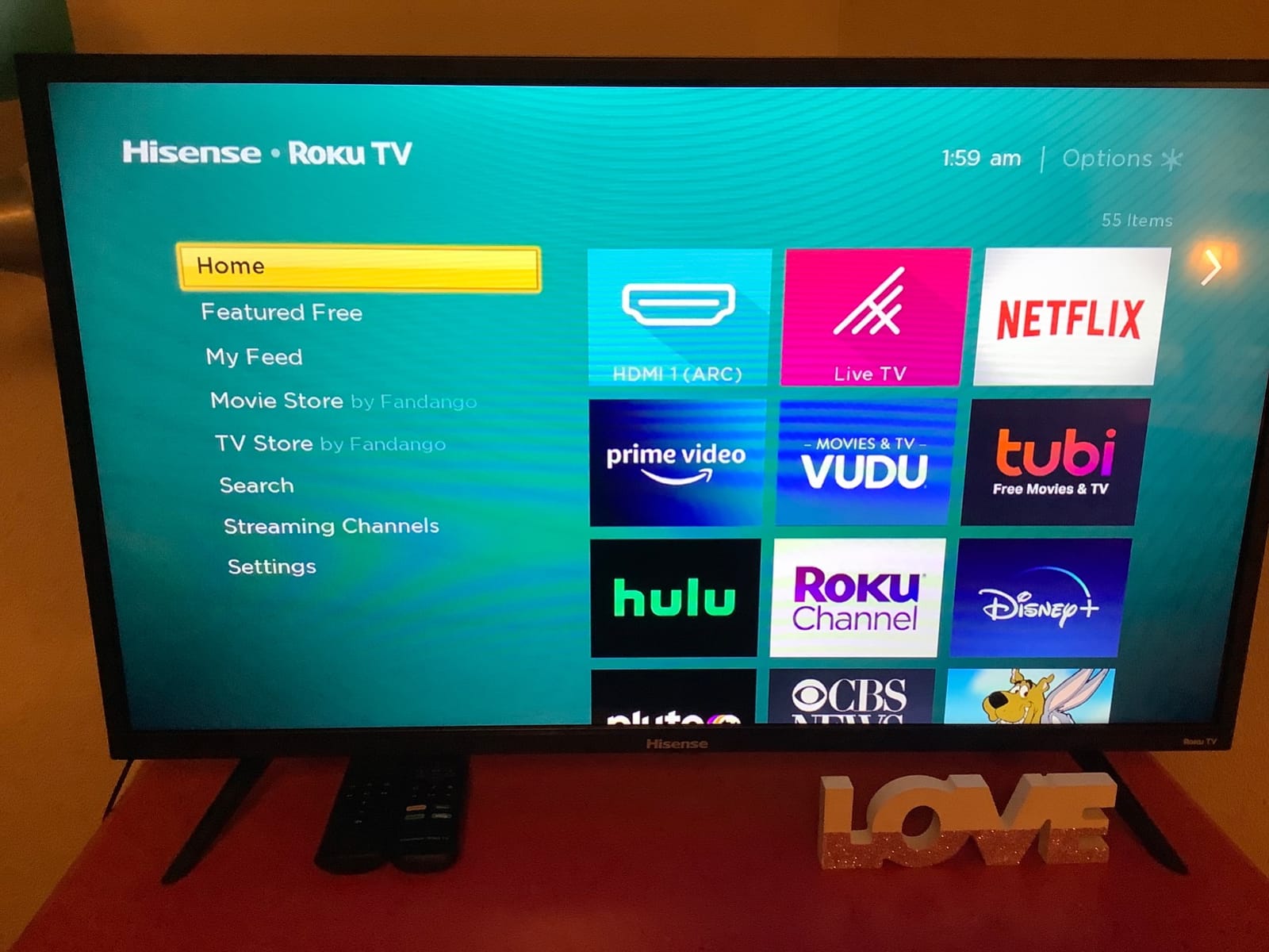 Hisense 43-inch H4F customer photo 2