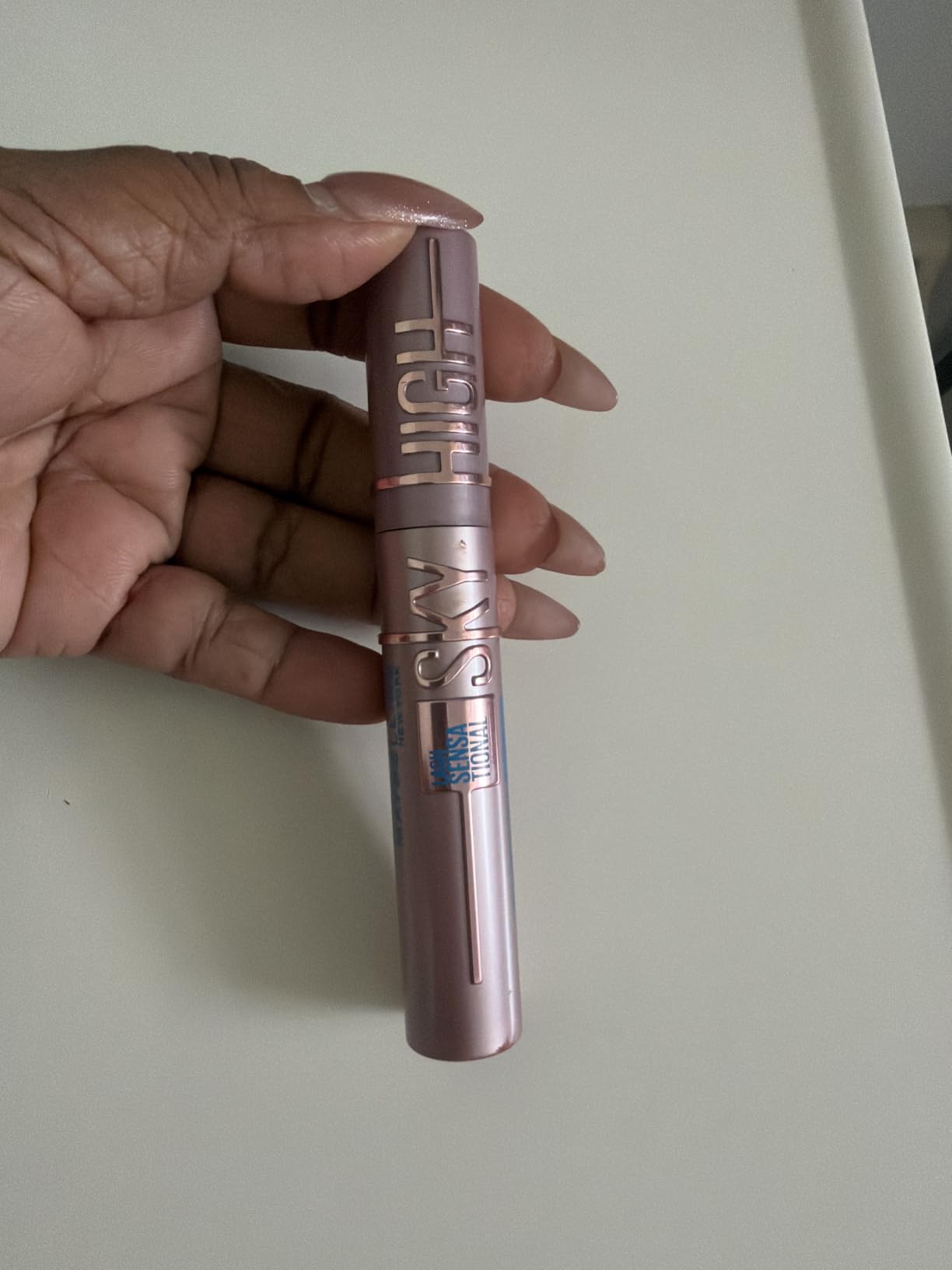 Maybelline Lash Sensational Sky High Waterproof Mascara Makeup, Volumizing, Lengthening, Defining, Curling, Multiplying, Buildable Formula, Very Black, 1 Count customer photo 1