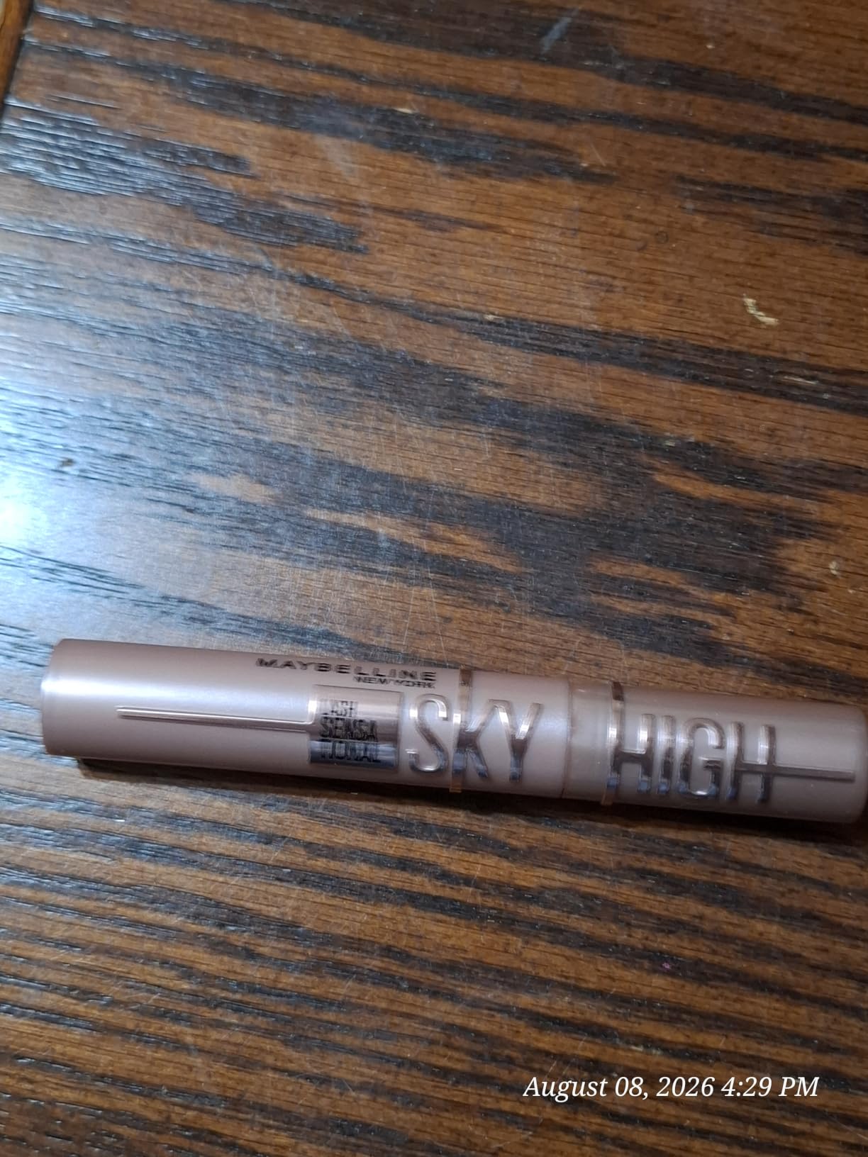 Maybelline Lash Sensational Sky High Waterproof Mascara Makeup, Volumizing, Lengthening, Defining, Curling, Multiplying, Buildable Formula, Very Black, 1 Count customer photo 2
