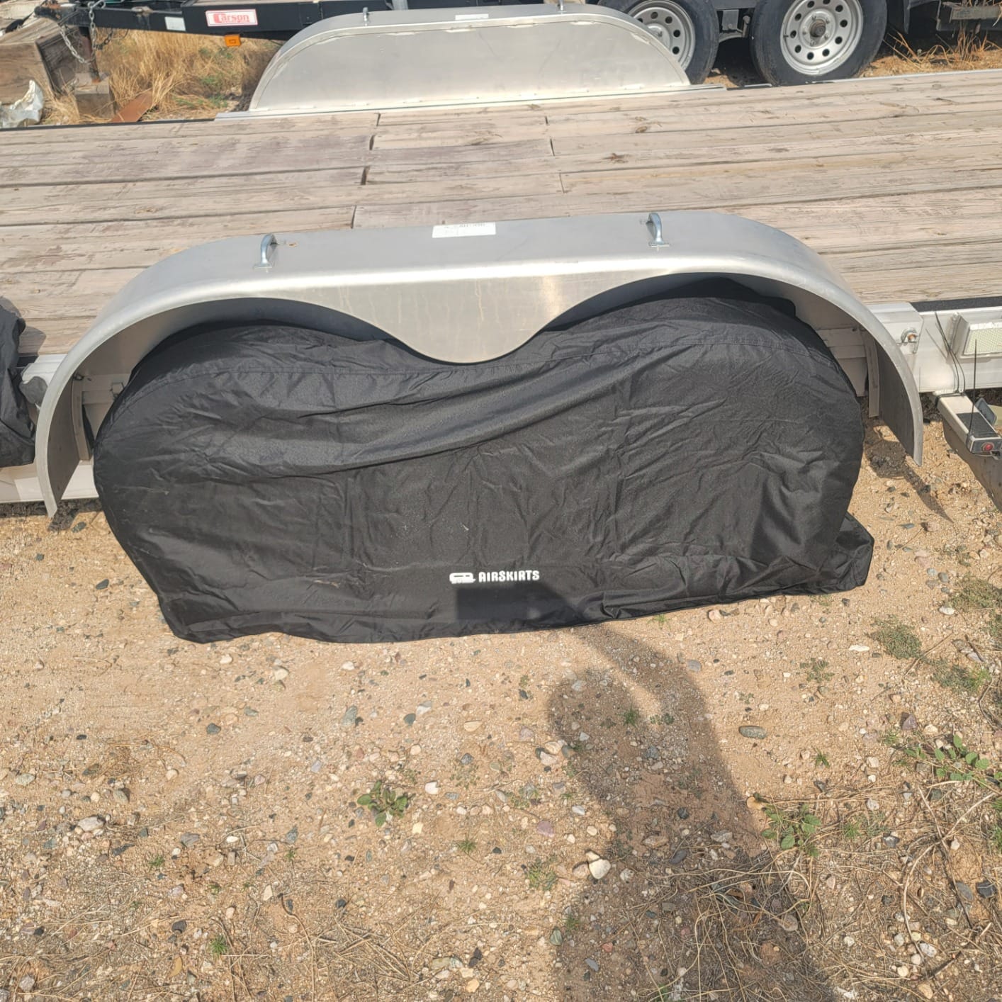 Dual-Axle RV Tire Covers for Trailers, RVs, Campers, Waterproof and UV Resistant, Thick Durable Protection, Fits 27