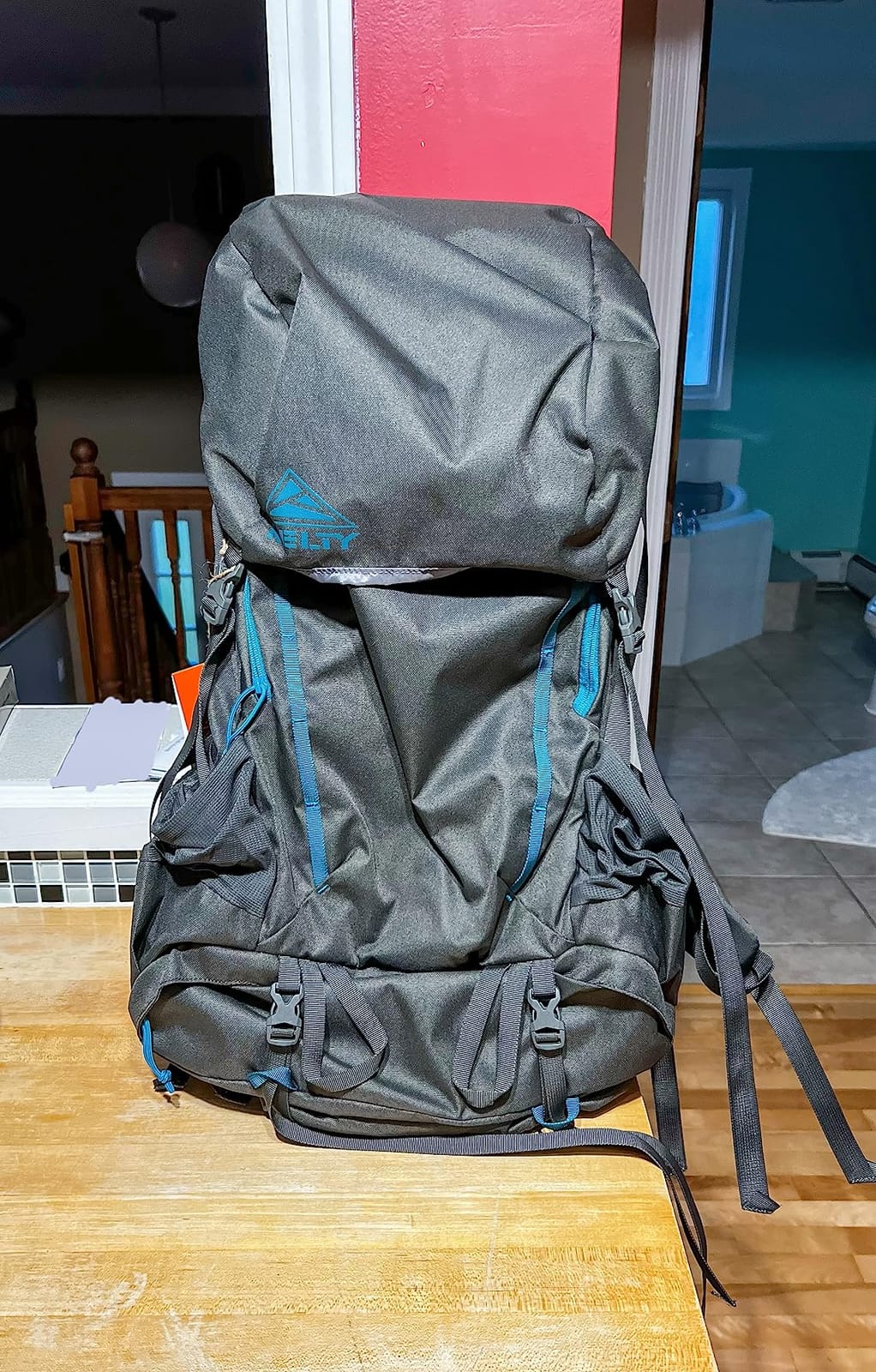 Kelty Asher Backpack, Daypack to Multi-Day Backpacking Capacity, Hiking, Lightweight Travel Pack, Internal Frame (65L Winter Moss) customer photo 2