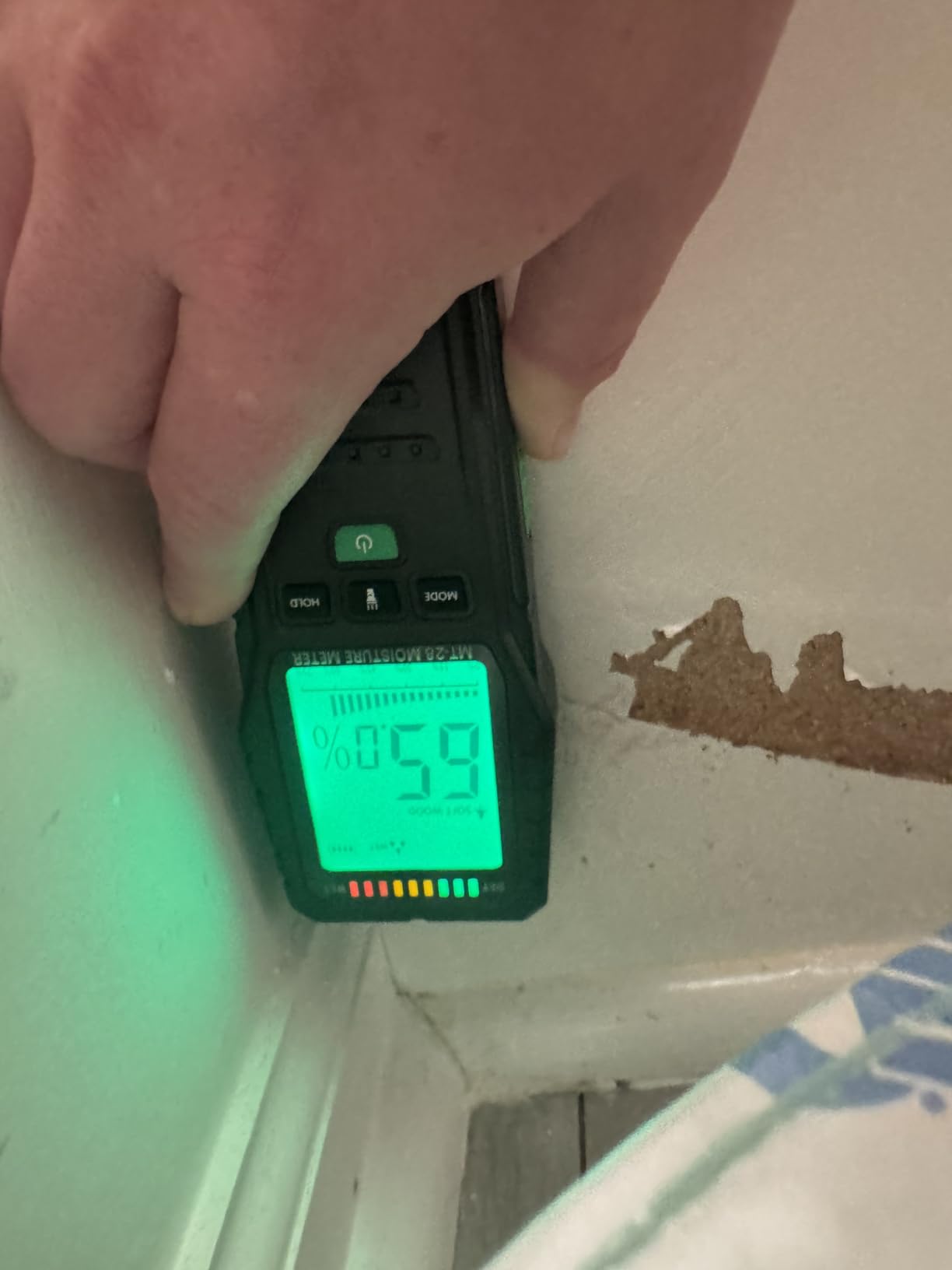 Pinless Moisture Meter for Wood Digital Wall Moisture Detector customer photo 1