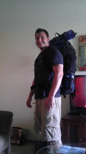 Teton 65L Explorer Internal Frame Backpack for Hiking, Camping, Backpacking, Rain Cover Included, Huckleberry customer photo 1