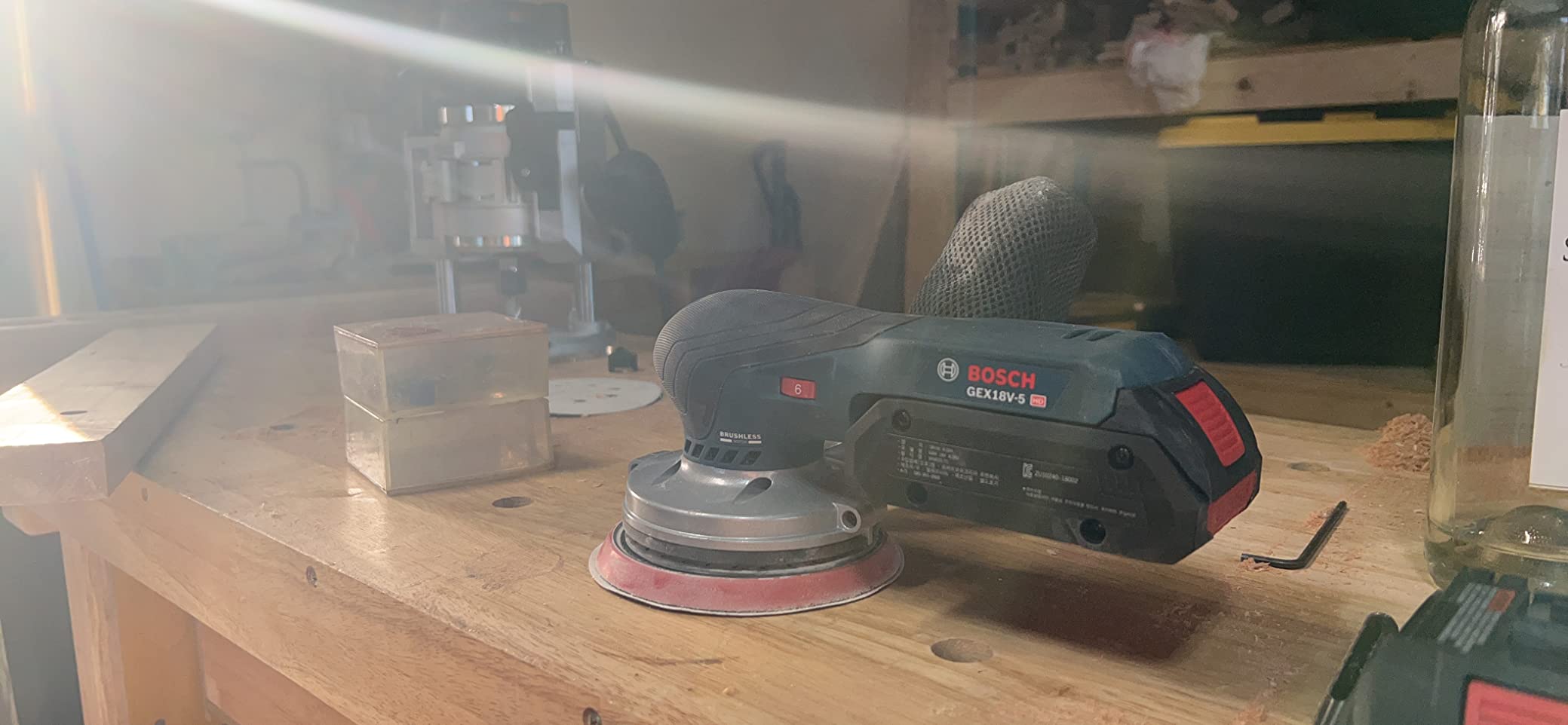 Bosch GEX18V-5N 18V 5in Brushless Random Orbit Sander (Bare Tool) customer photo 2